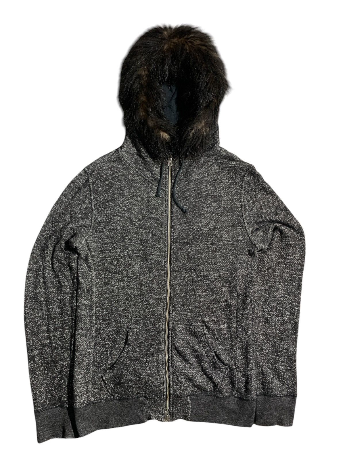 Hysteric Glamour × Japanese Brand × Le Grande Bleu (L.G.B.) GRAN HOODIE ZIPPER FUR LGB STLYE Size US M / EU 48-50 / 2 - 2 Thumbnail