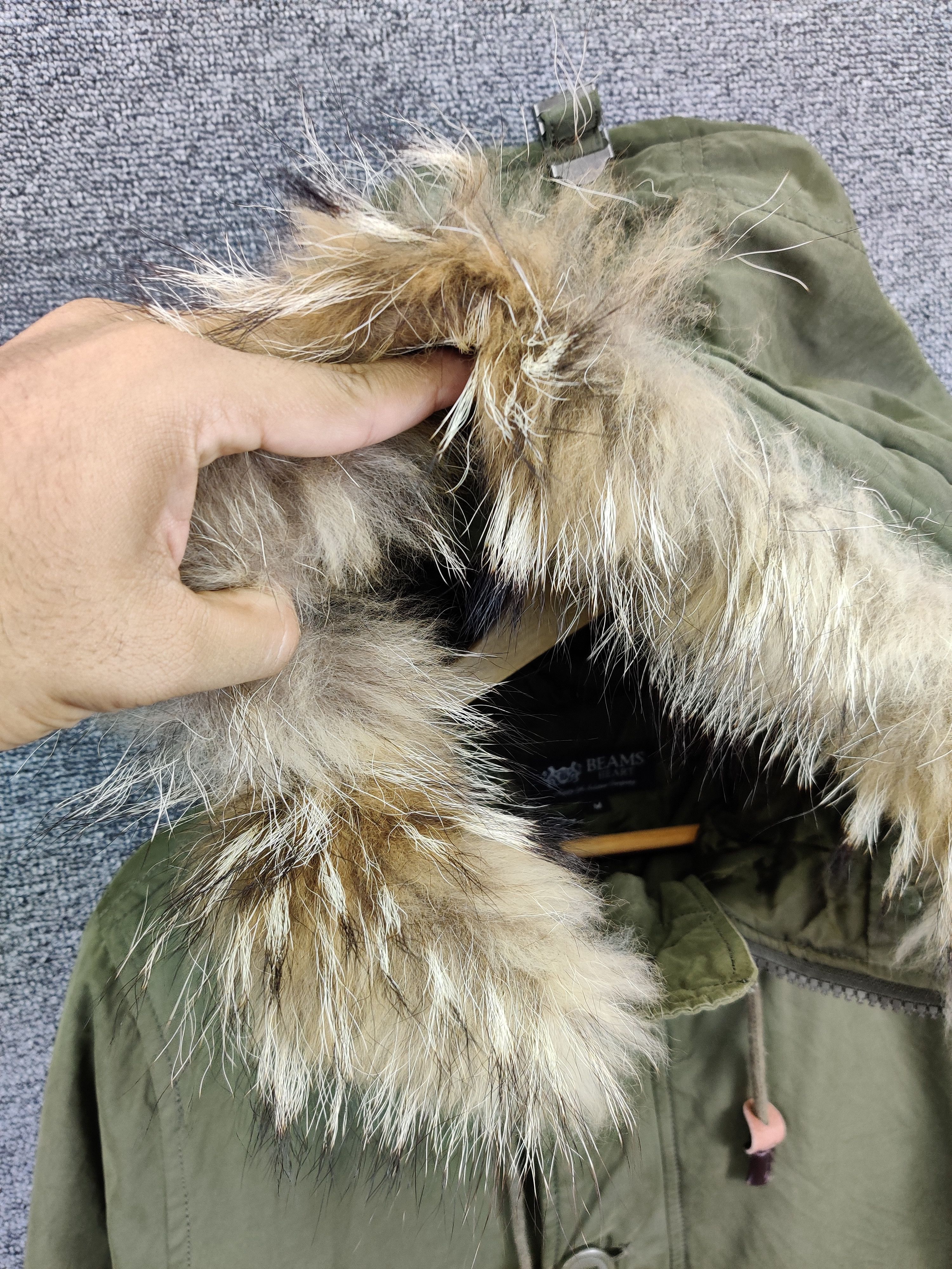 Beams Plus Vintage Beams Heart N-2B Military Bomber Fur Jacket Size US M / EU 48-50 / 2 - 9 Thumbnail