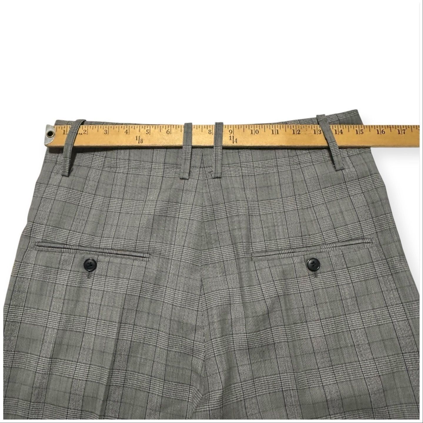 Isabel Marant Etoile Isabel Marant Étoile Noah Check Cropped Wool Pants NWT Size 27" / US 4 / IT 40 - 10 Thumbnail