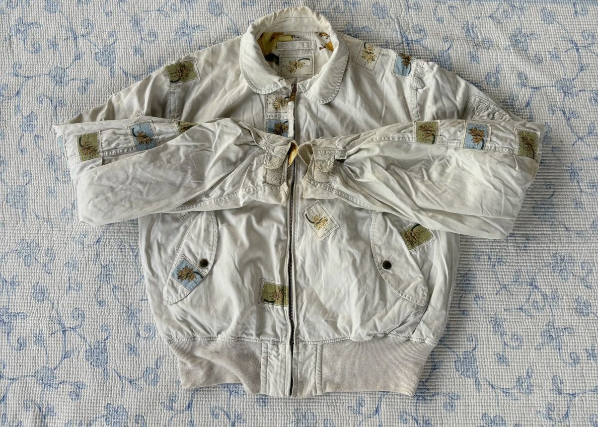Karl Helmut Karl Helmut Bomber Flower Patch Jacket Size US L / EU 52-54 / 3 - 5 Thumbnail