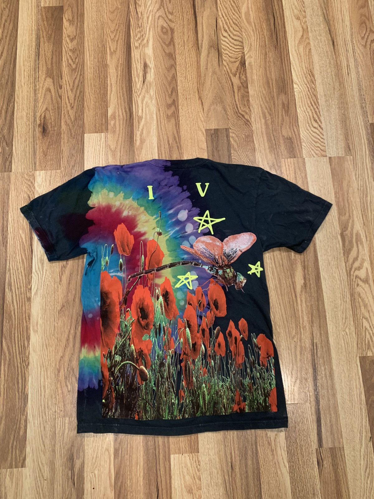 Band Tees × Travis Scott Travis Scott ‘19 ASTROWORLD European Tour Tie Dye Size US M / EU 48-50 / 2 - 2 Thumbnail