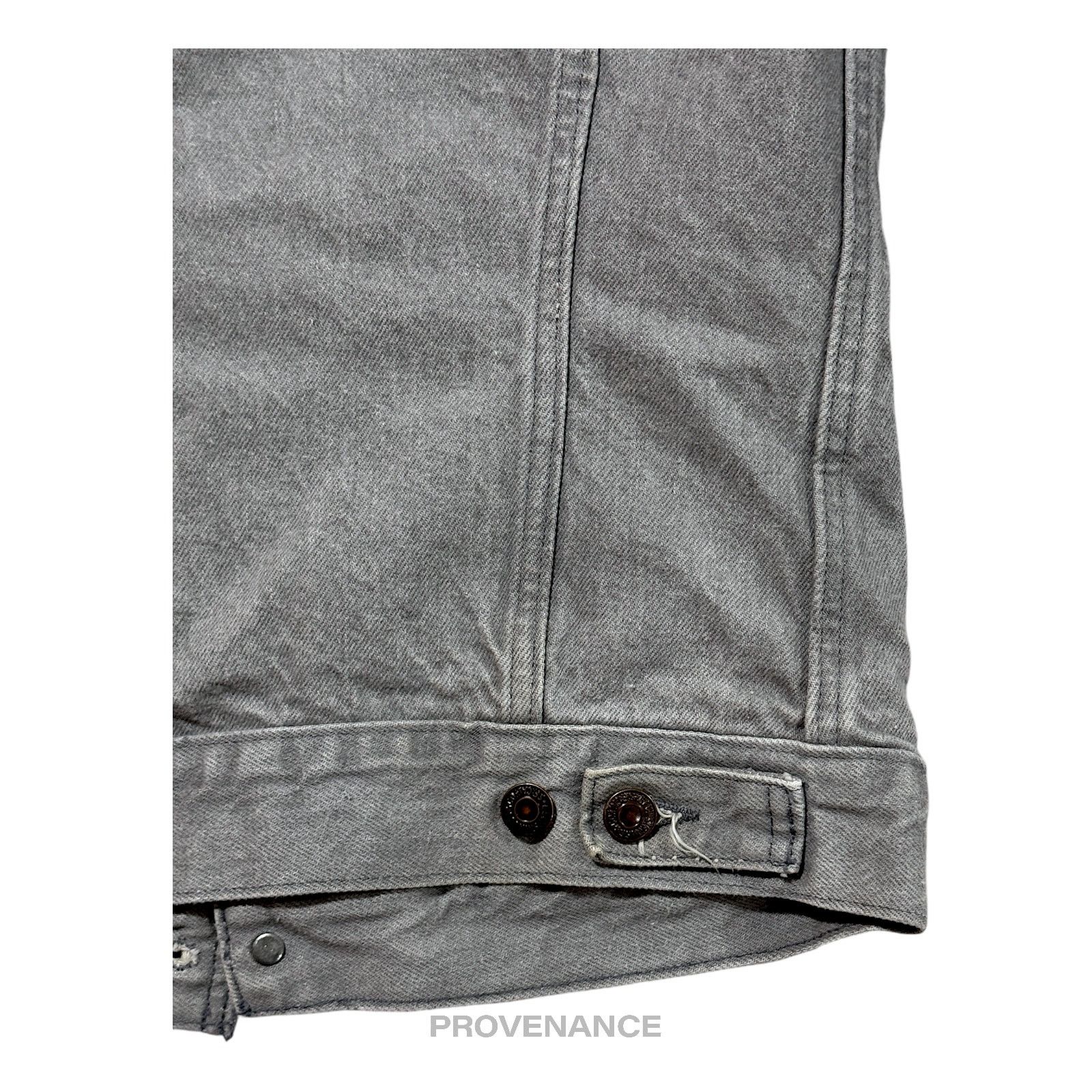 Levi's 🔴 LEVIS Denim Jacket - Grey 36 Size US S / EU 44-46 / 1 - 7 Thumbnail