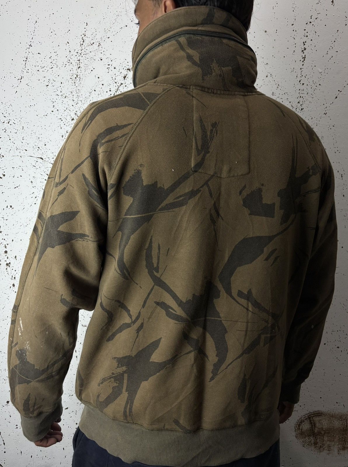 ADDICT Addict Clothing Military Camouflage Khaki Green Keep Hoodie Size US L / EU 52-54 / 3 - 3 Thumbnail