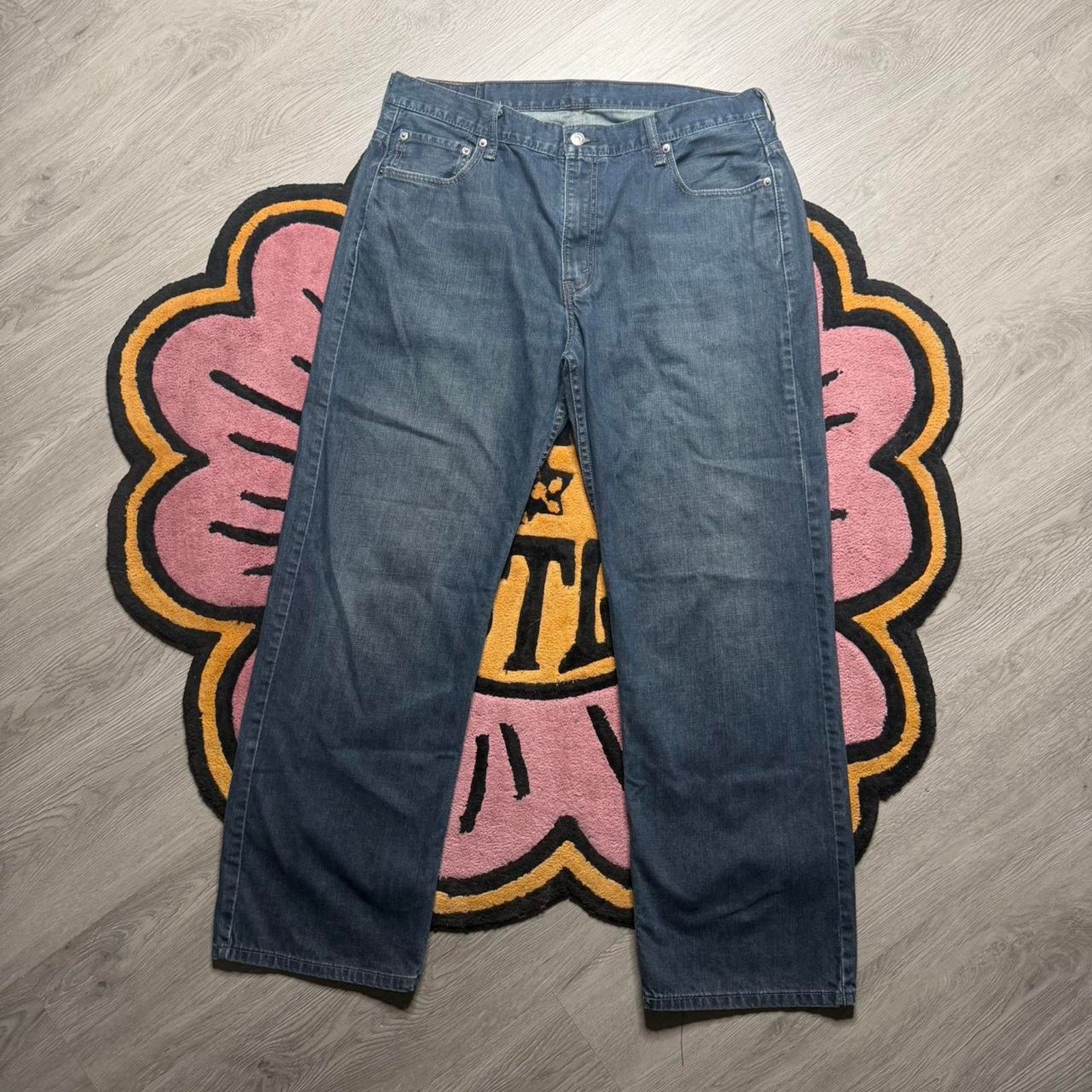 Levi's Levi’s Strauss 569 Loose Straight Denim Jeans Size 36x32 Size US 36 / EU 52 - 1 Thumbnail