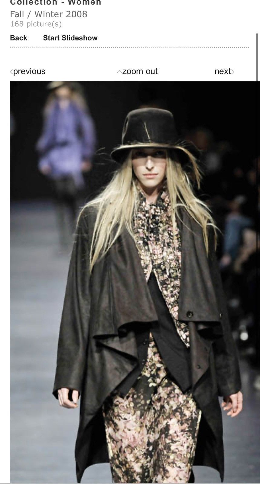 Ann Demeulemeester Fall 2008 Ann Demeulemeester Floral blazer w/ ruffle detail Size XS / US 0-2 / IT 36-38 - 13 Thumbnail