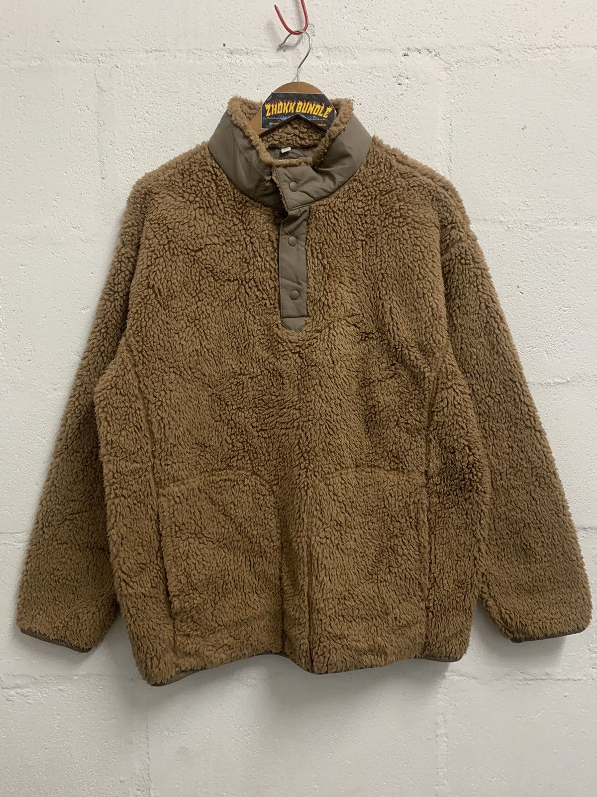 Japanese Brand × Uniqlo × White Mountaineering Uniqlo X White Mountaineering Snap-T Style Fleece Size US L / EU 52-54 / 3 - 1 Thumbnail