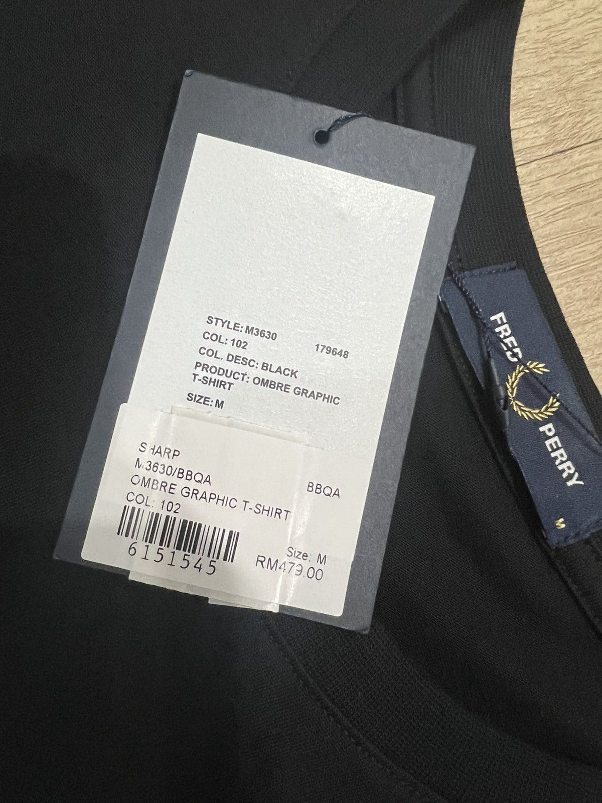Fred Perry Fred Perry Ombre Graphic Tshirt Size US M / EU 48-50 / 2 - 3 Thumbnail