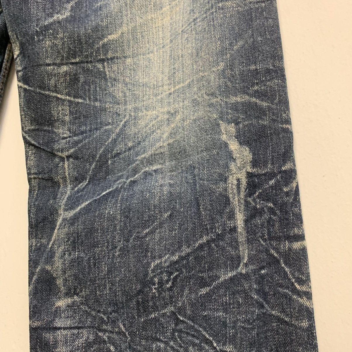 If Six Was Nine × Japanese Brand Nylaus Denim Rare Rainbow Belt Loop Jeans Size US 32 / EU 48 - 15 Thumbnail