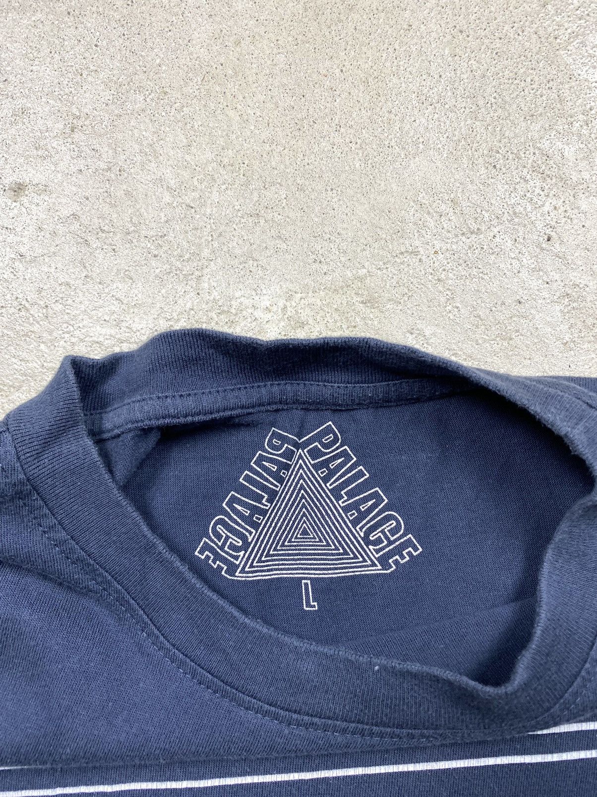 Palace Vintage Palace Striped P Logo Longsleeve T Shirt Hype Size US L / EU 52-54 / 3 - 10 Thumbnail
