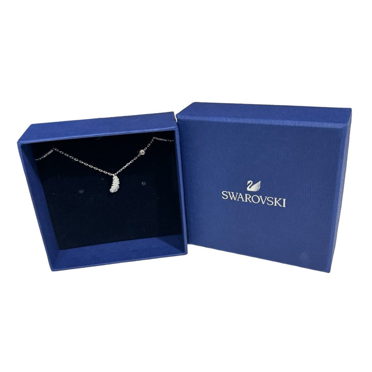 Swarovski Swarovski Crystal Naughty Mini Rhodium-Plated Necklace New Size ONE SIZE - 1 Thumbnail