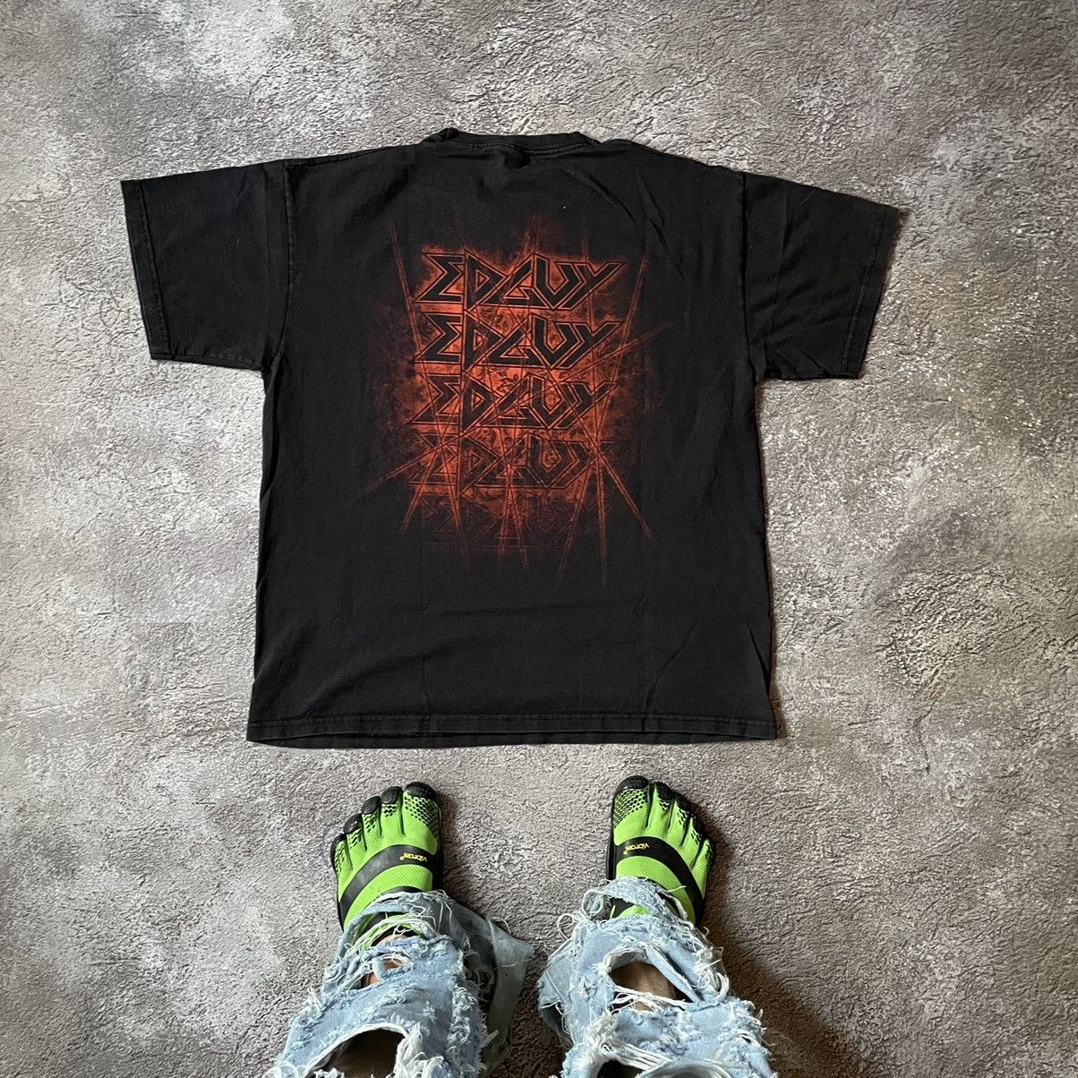 Vintage Vintage 2000s Edguy Band Tee Graphic Horror Punk Grunge L Size US L / EU 52-54 / 3 - 6 Thumbnail