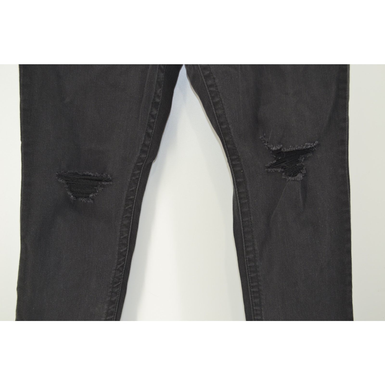 Seven 7 Seven 7 Black Jeans Black Tummy Less High Rise Skinny Sz 14 Size 36" / US 14 / IT 50 - 11 Thumbnail