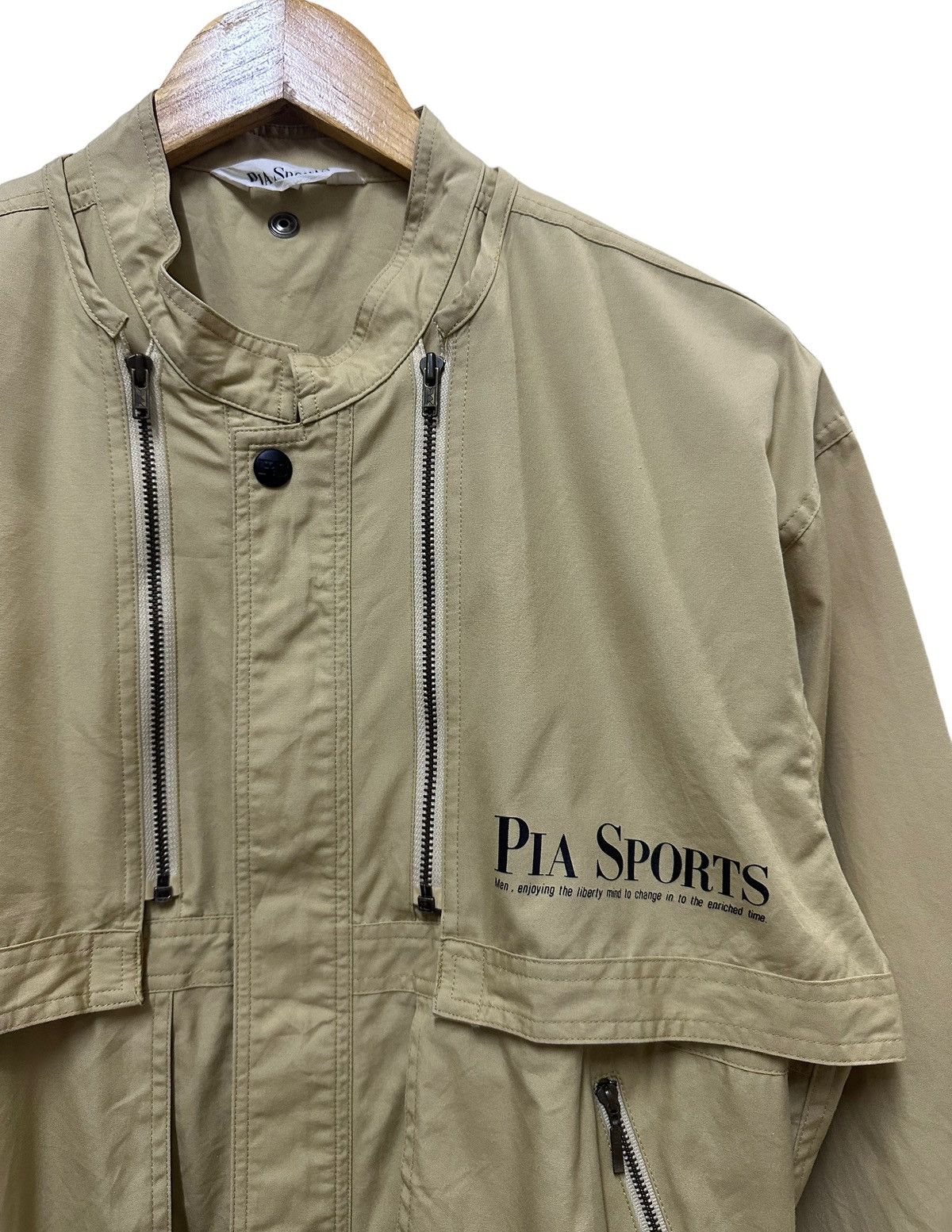 Japanese Brand × Vintage Vintage Racing Pia Sports Bomber Jacket Size US M / EU 48-50 / 2 - 2 Thumbnail