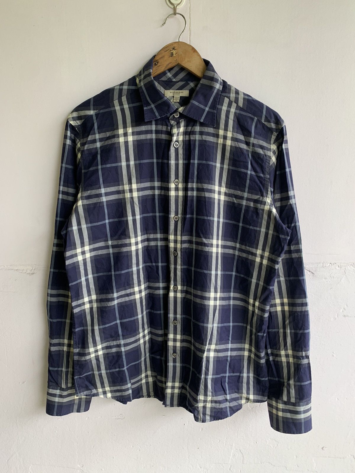 Burberry Burberry London Nova Check Button Shirt Size US L / EU 52-54 / 3 - 1 Thumbnail