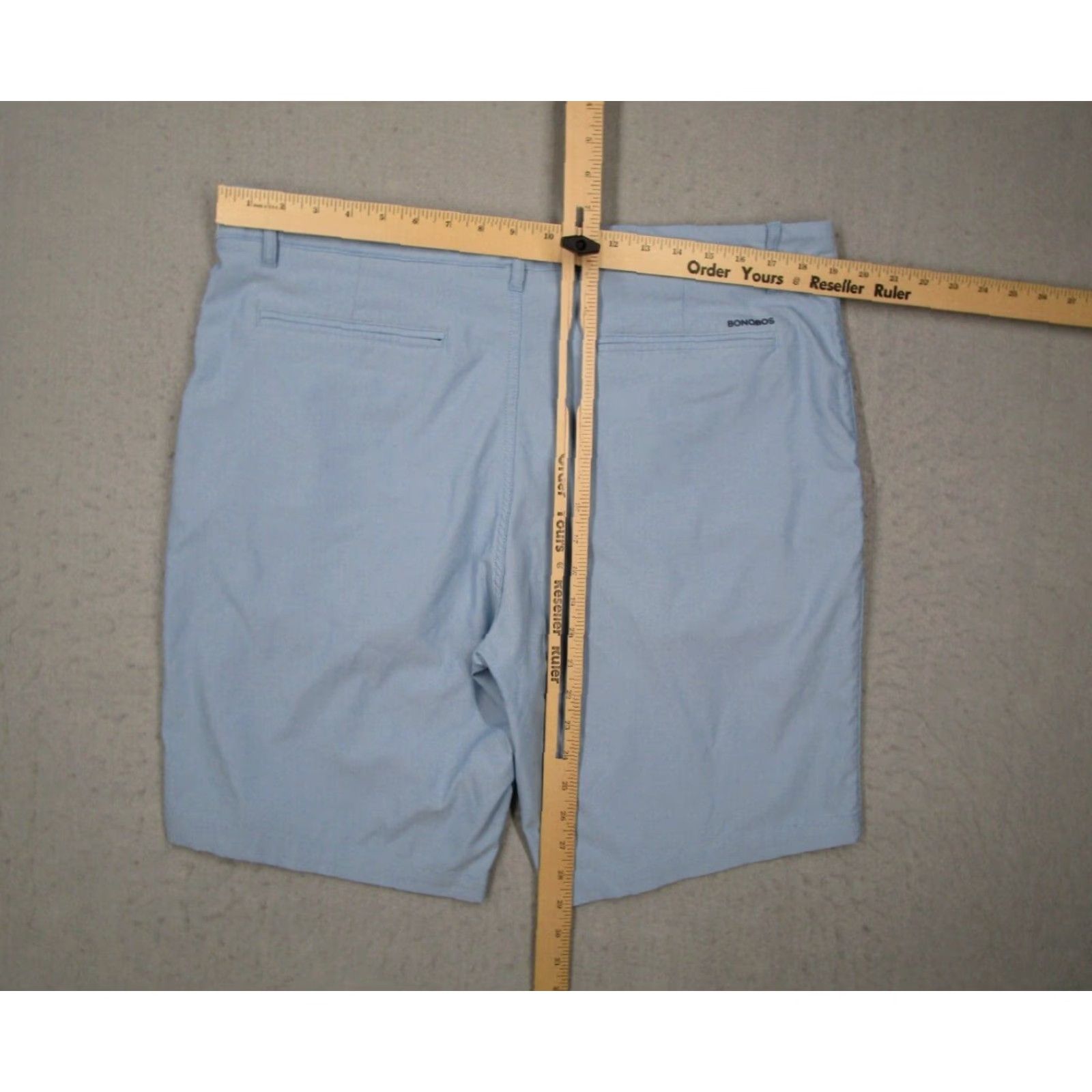 Bonobos Bonobos Golf Shorts Mens 38 Blue Flat Front 10" Walk Casual Performance Golfing Size US 38 / EU 54 - 5 Thumbnail