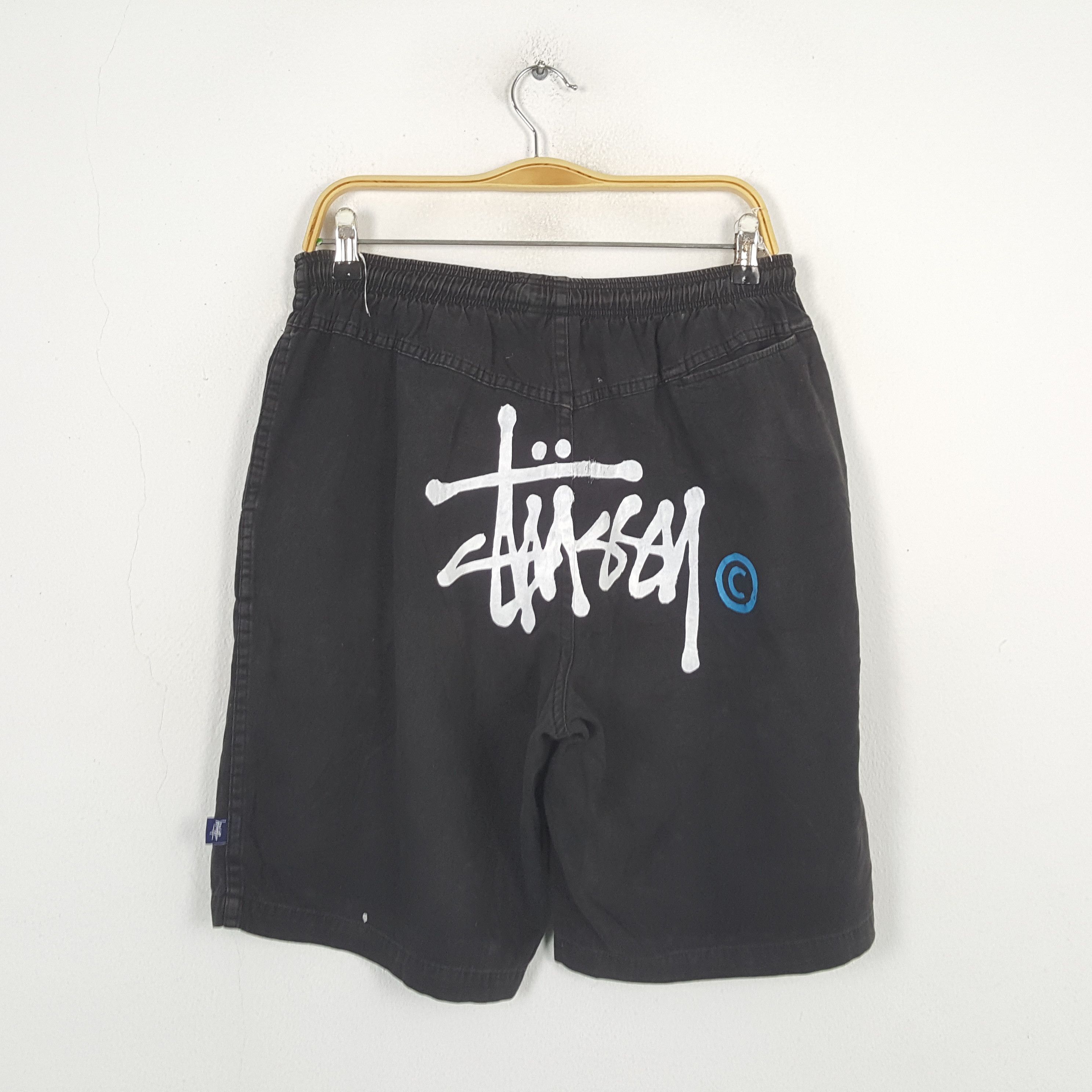 Stussy × Vintage Vintage STUSSY Streetwear Skateboard Style Short Pants Size US 26 / EU 42 - 1 Thumbnail