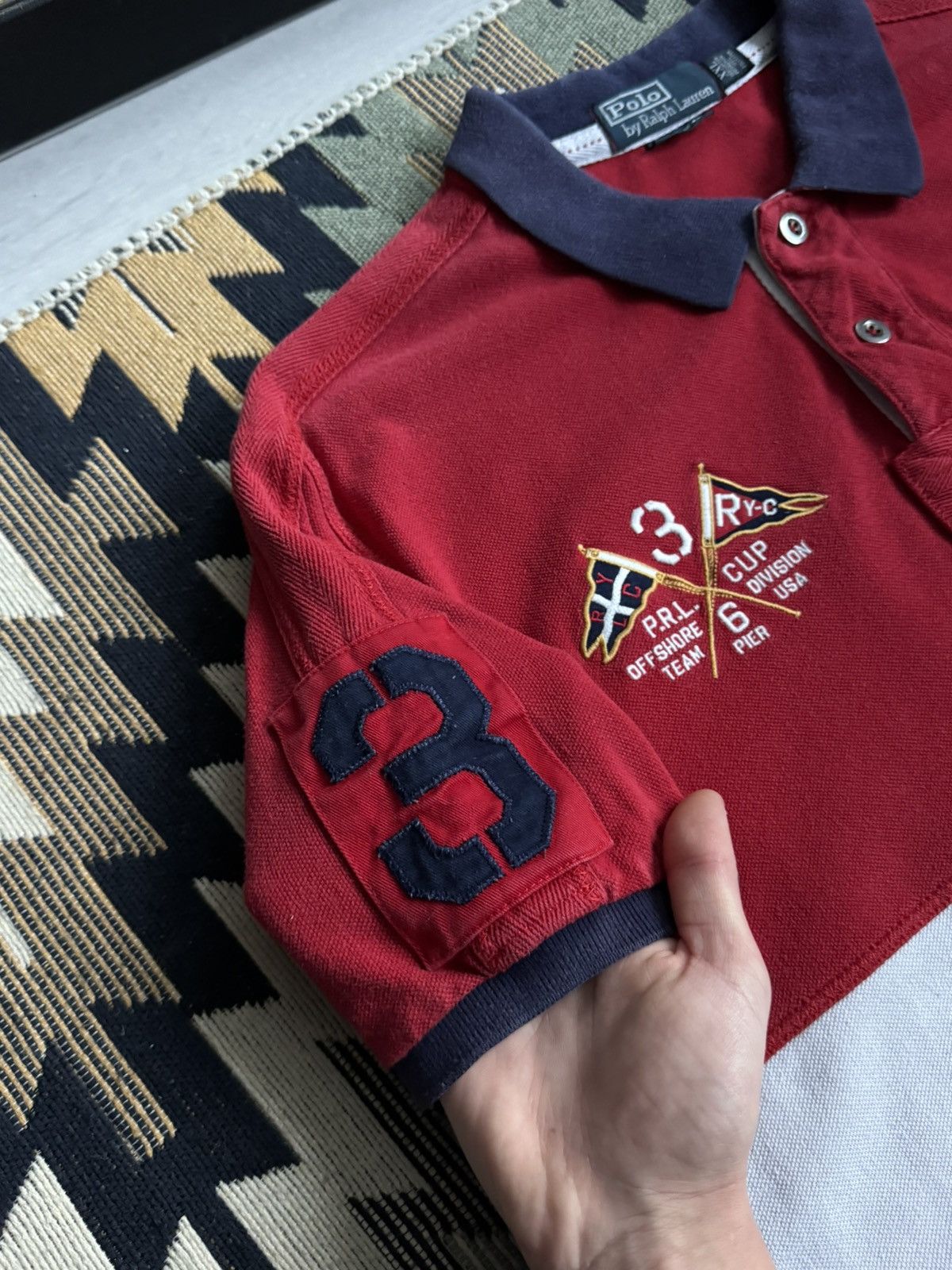 Polo Ralph Lauren Vintage Polo Ralph Lauren PRL #3 Chief Kief USA T-shirt Size US XXL / EU 58 / 5 - 8 Thumbnail