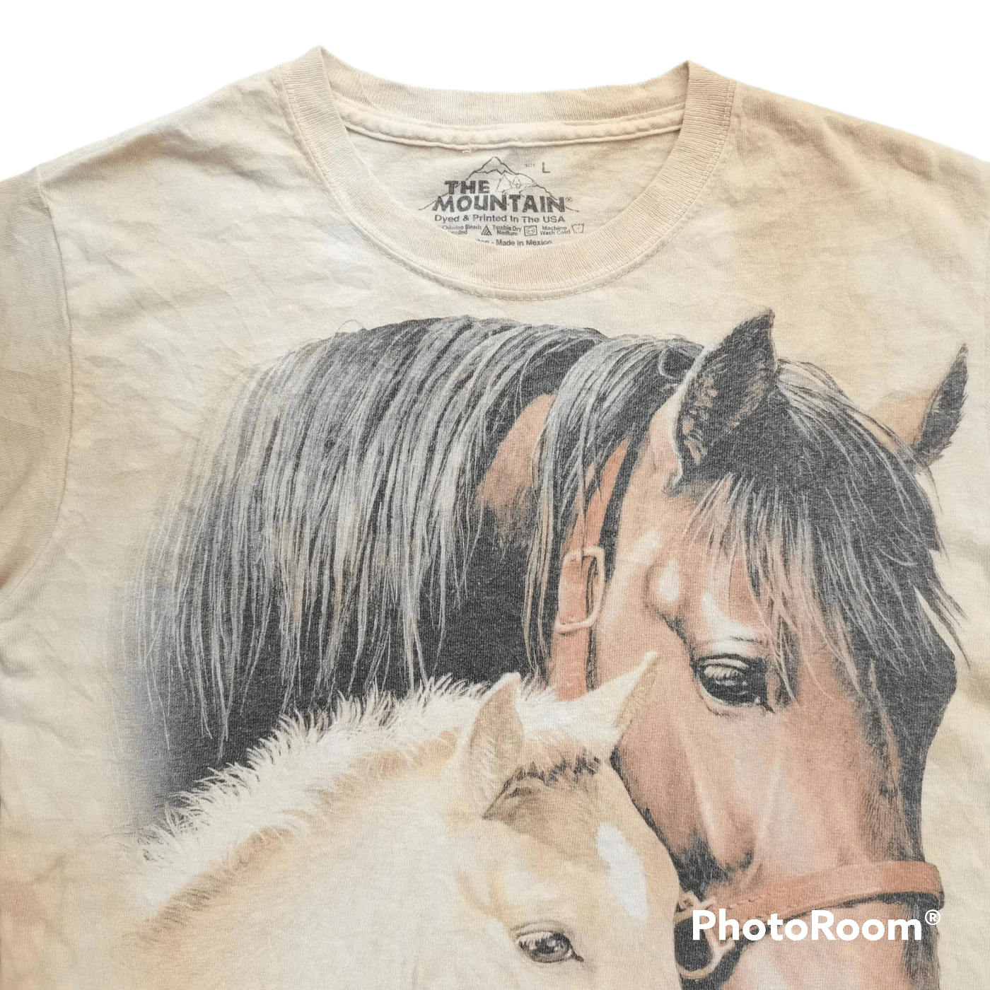 The Mountain × Vintage Vintage The Mountain Tee Shirt Size US L / EU 52-54 / 3 - 3 Thumbnail