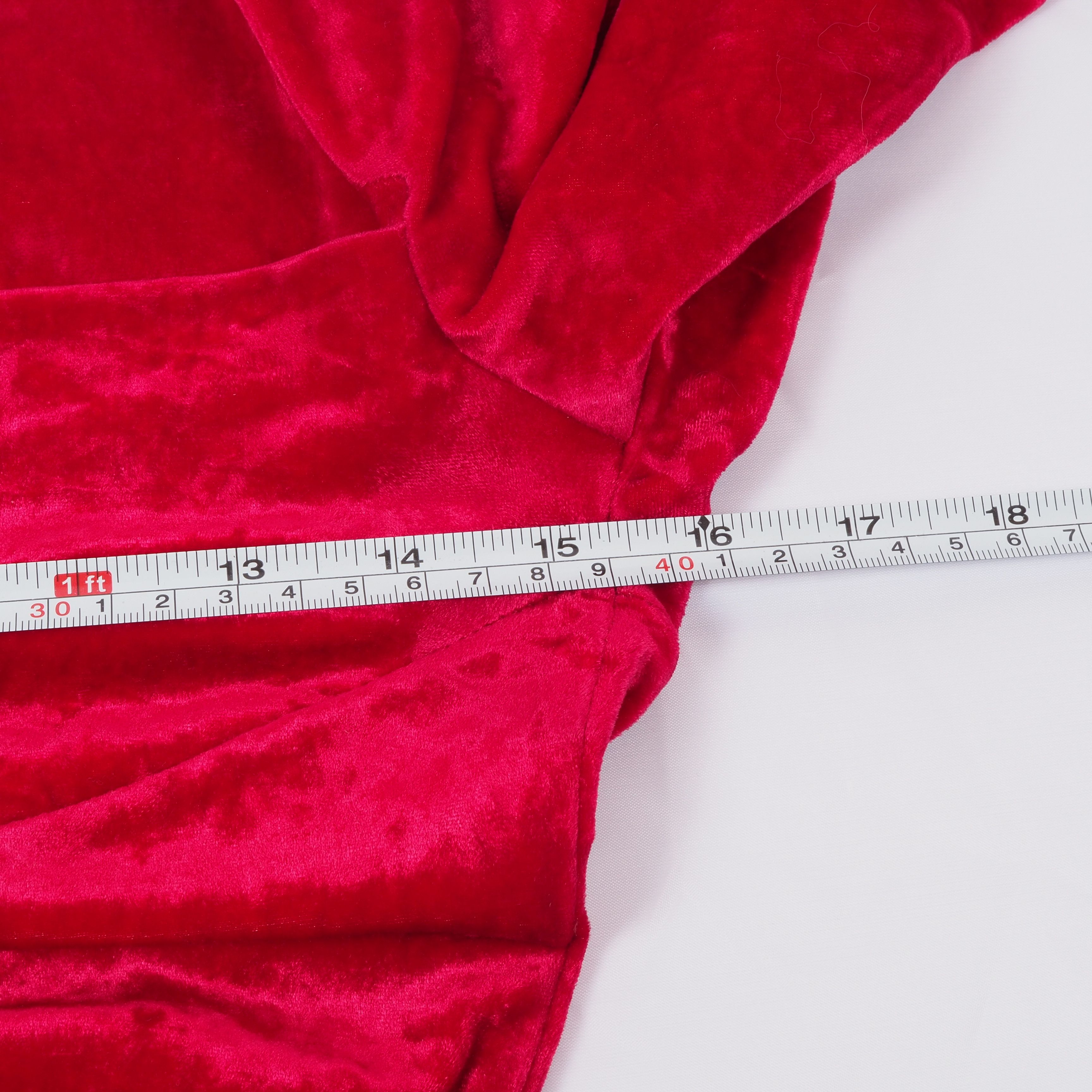 Vivienne Westwood Vivienne Westwood Anglomania Vintage Red Velvet Long Dress Size S / US 4 / IT 40 - 6 Thumbnail