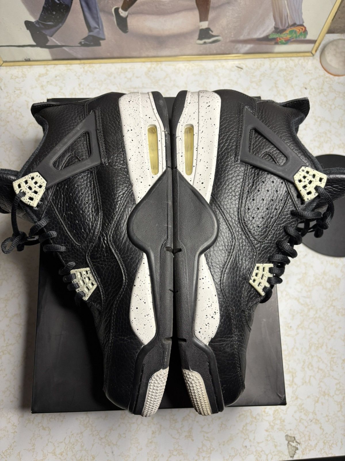 Jordan Brand Air Jordan 4 Retro oreo Size US 12 / EU 45 - 4 Thumbnail