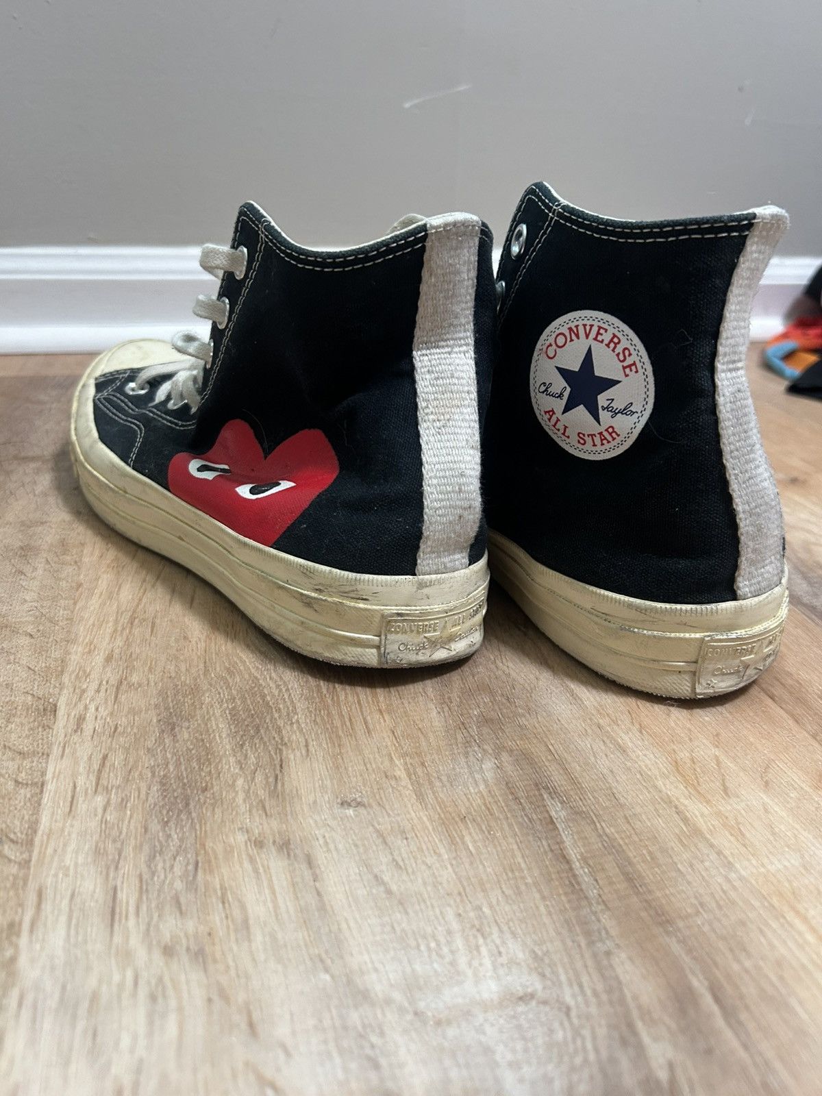 CDG by Comme des Garcons CGD Play Converse Size US 9 / EU 42 - 4 Thumbnail
