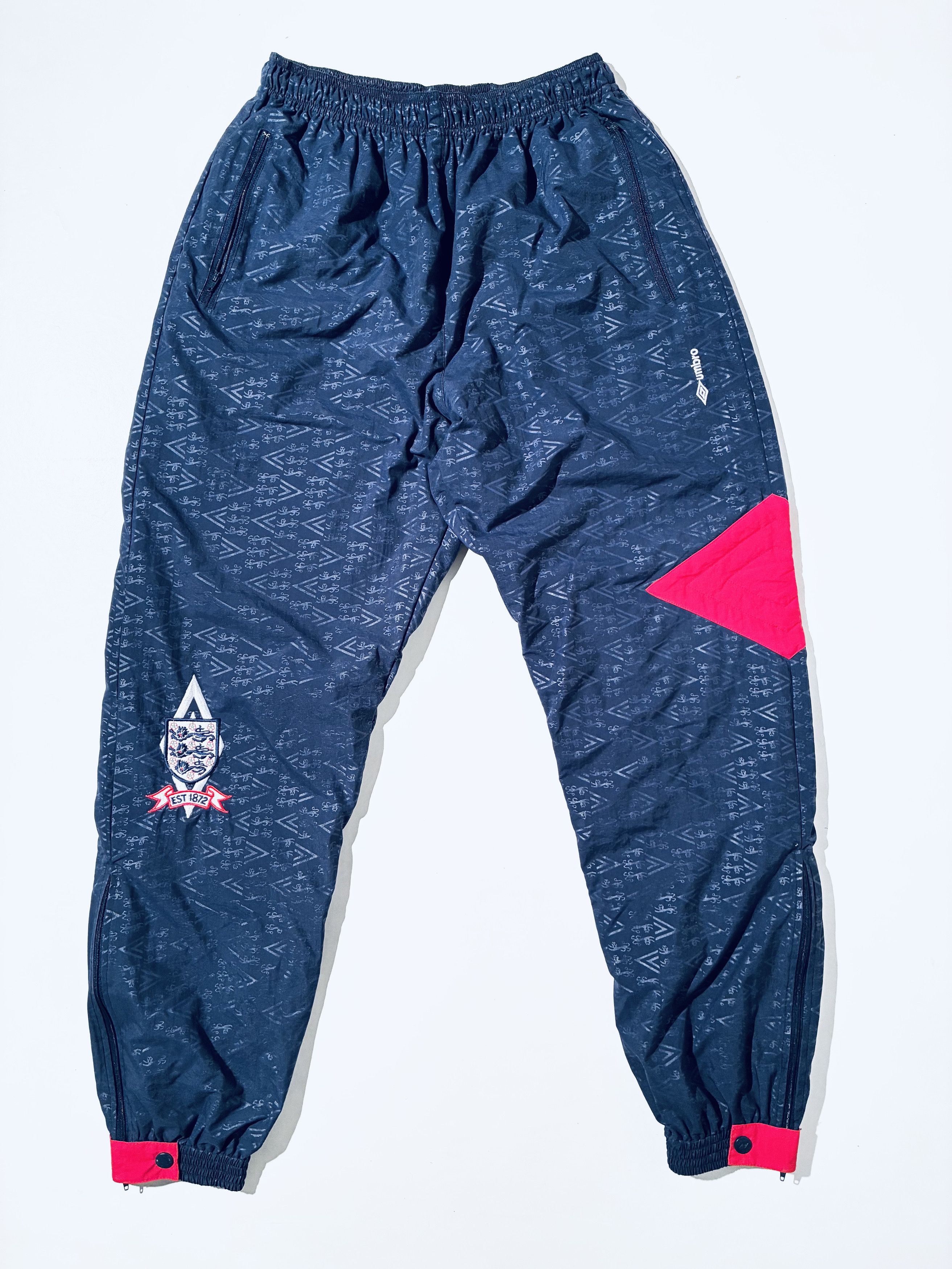 Umbro England Training Tracksuit 1990 / 1992 Umbro 90/92 Size US M / EU 48-50 / 2 - 13 Thumbnail