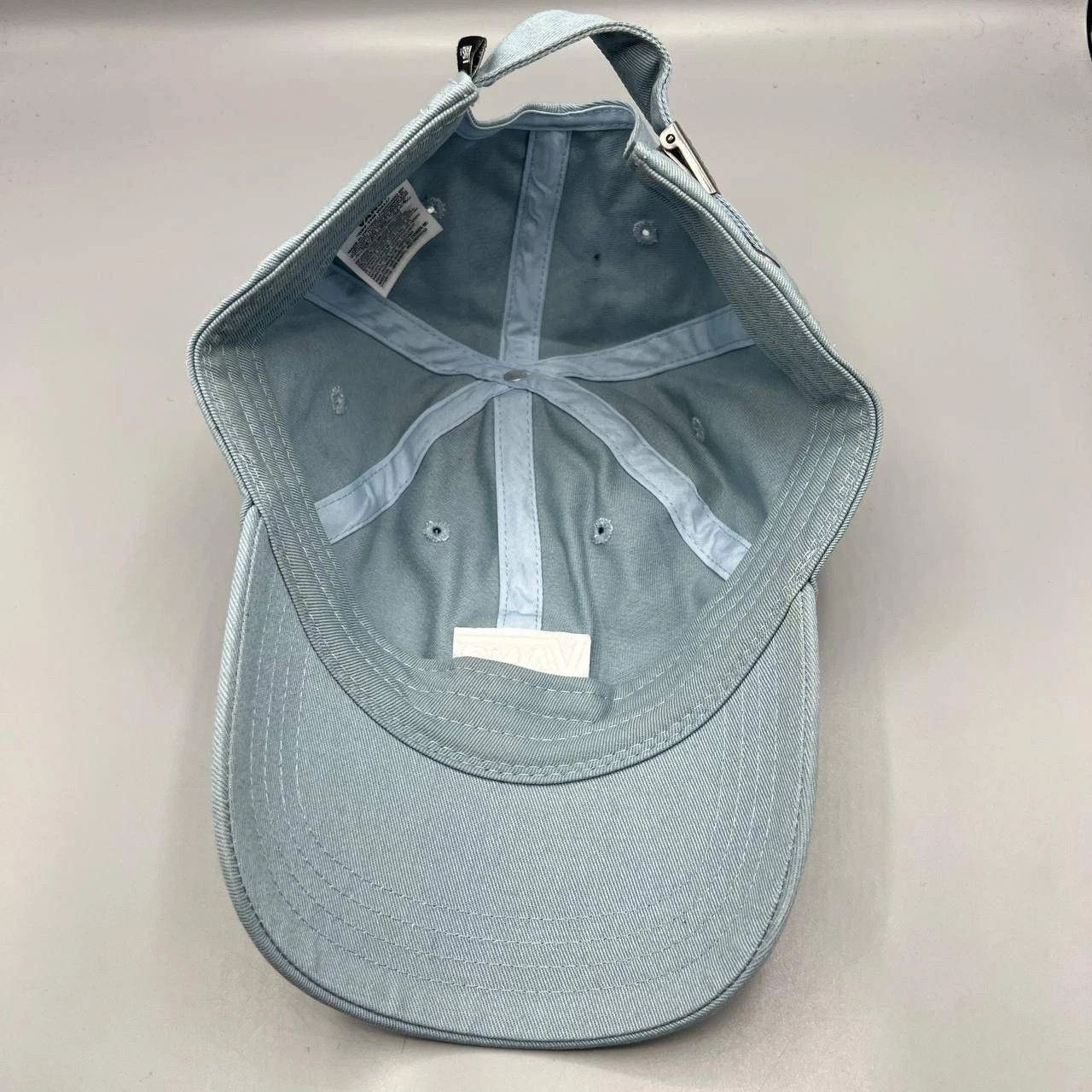 Vans Vans Court Side Hat Men Blue Embroidered Strap Back Cap Size ONE SIZE - 3 Thumbnail