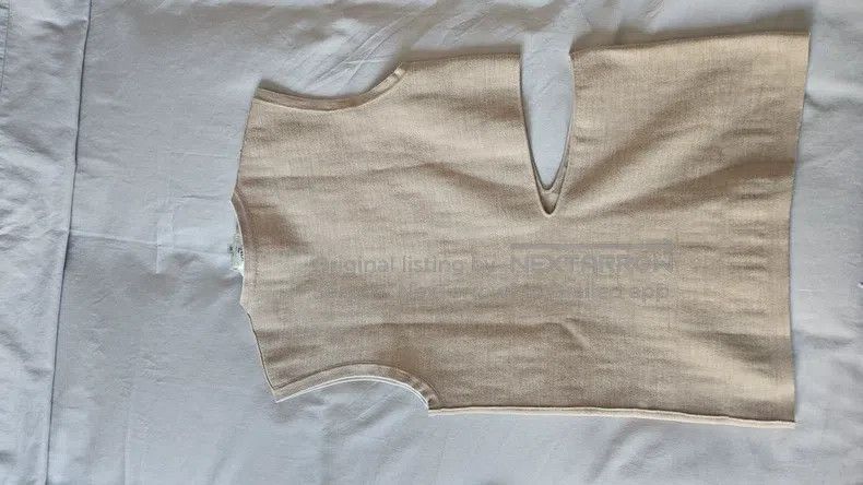Fendi Fendi Beige sleeveless knitted vest Size XS / US 0-2 / IT 36-38 - 4 Thumbnail
