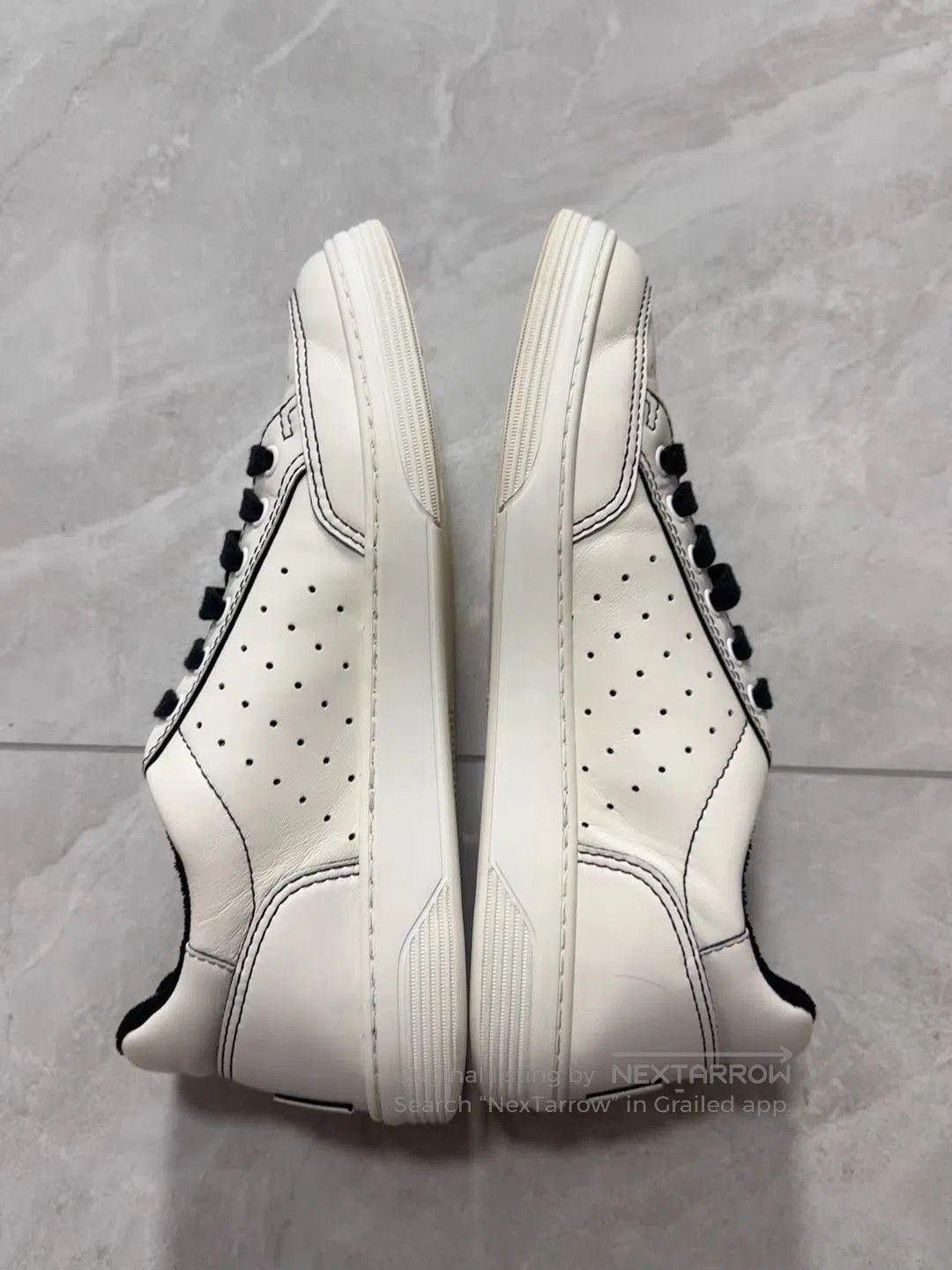 Chanel White Low-Top Sneakers Size 8. Size US 8 / EU 41 - 3 Thumbnail
