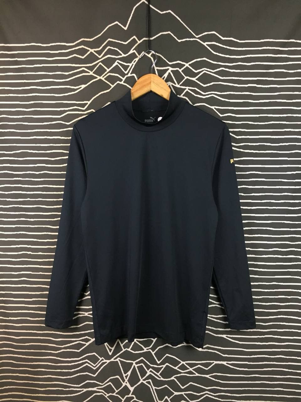 Puma PUMA Bodywear Mock Neck Long Sleeve Base Layer Size US S / EU 44-46 / 1 - 2 Thumbnail