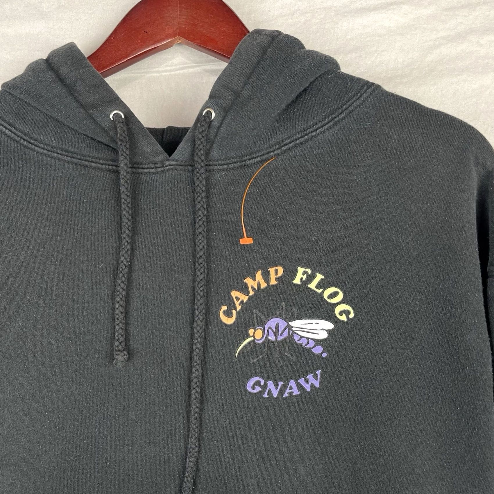 Golf Wang VINTAGE Camp Flog Gnaw Hoodie Mens Extra Large XL Golf Black Sweatshirt Pullover Hip Hop Size US XL / EU 56 / 4 - 3 Thumbnail
