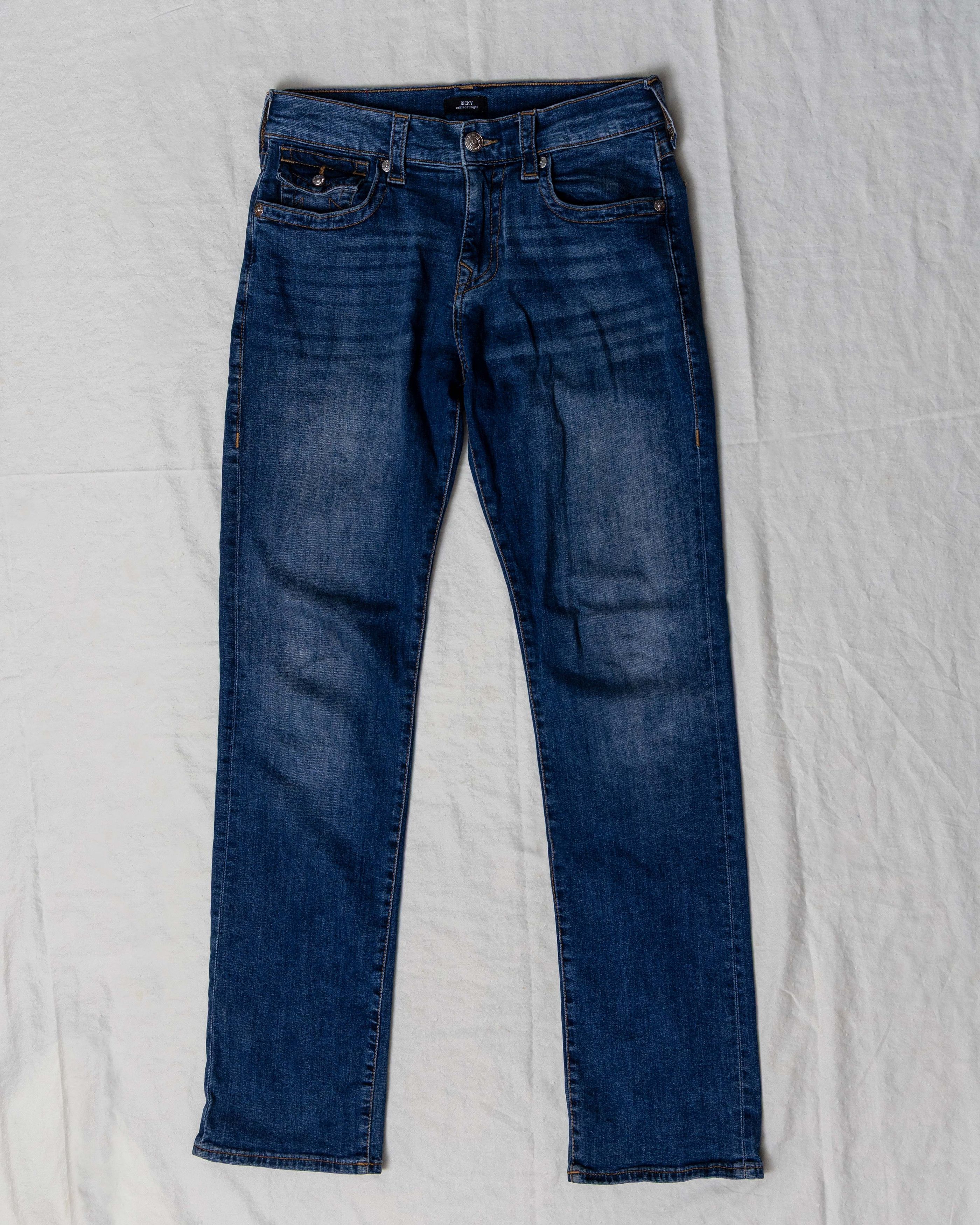 Japanese Brand × Jean × True Religion True Religion Jeans Ricky Relaxed Straight Size US 32 / EU 48 - 1 Thumbnail