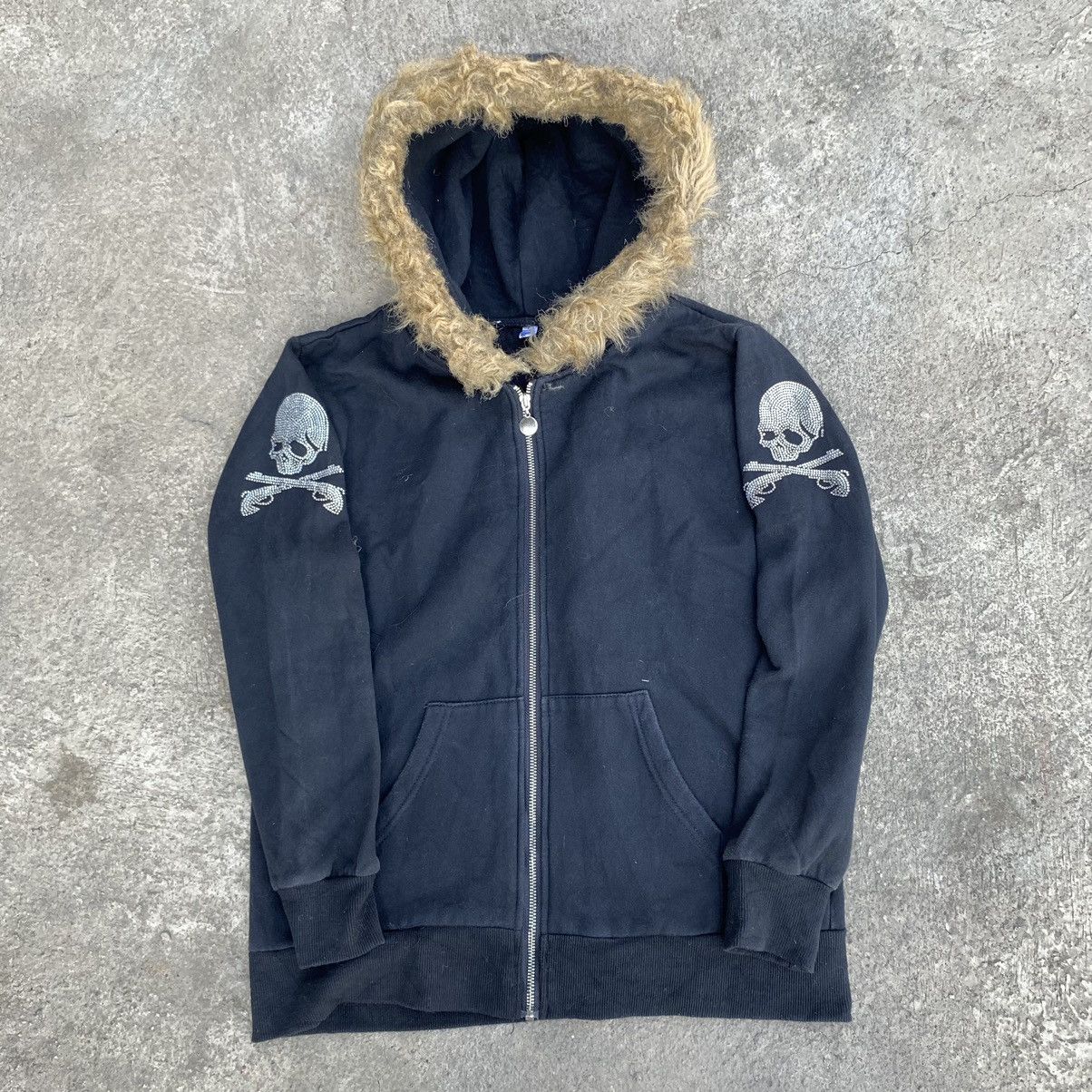 If Six Was Nine × Le Grande Bleu (L.G.B.) × Vintage Y2k skull hoodie Size US M / EU 48-50 / 2 - 1 Thumbnail