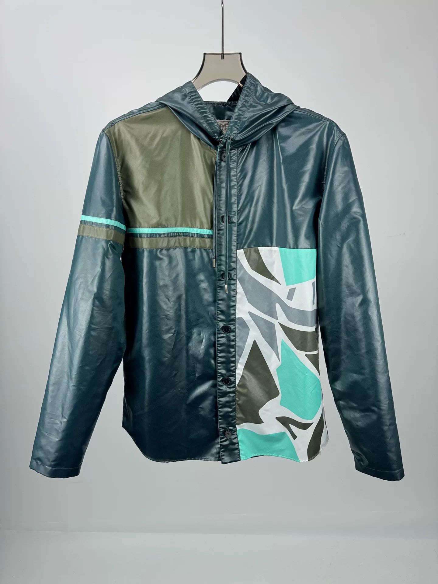 Hermes Hermes Show Collection Hooded Windbreaker Jacket Size US M / EU 48-50 / 2 - 1 Thumbnail