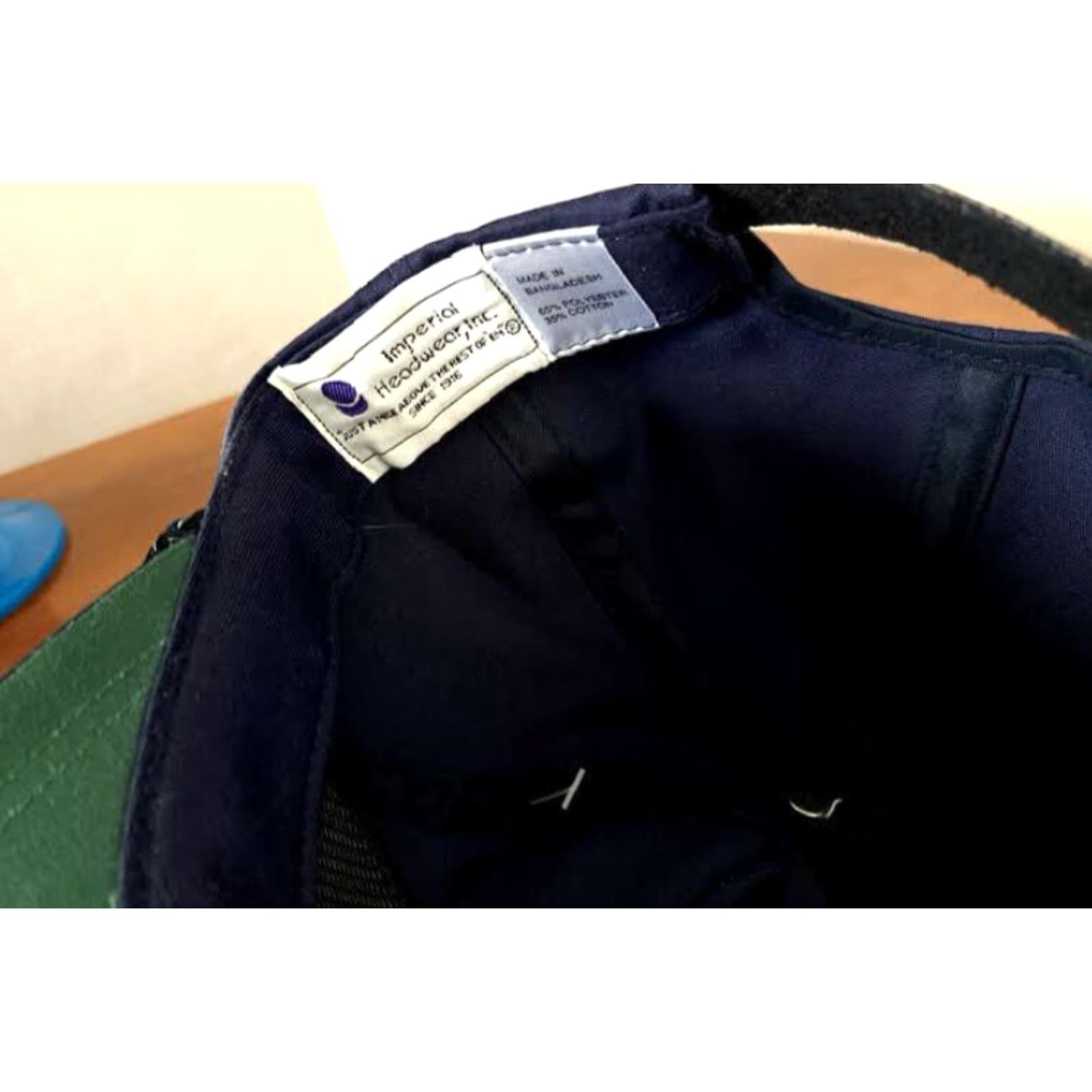Vintage VINTAGE US Senior Open 1995 Congressional Hat Imperial Headwear Baseball Cap Men Adjustable Blue NWT Leather Strap Golf Canvas Cap Size ONE SIZE - 6 Thumbnail