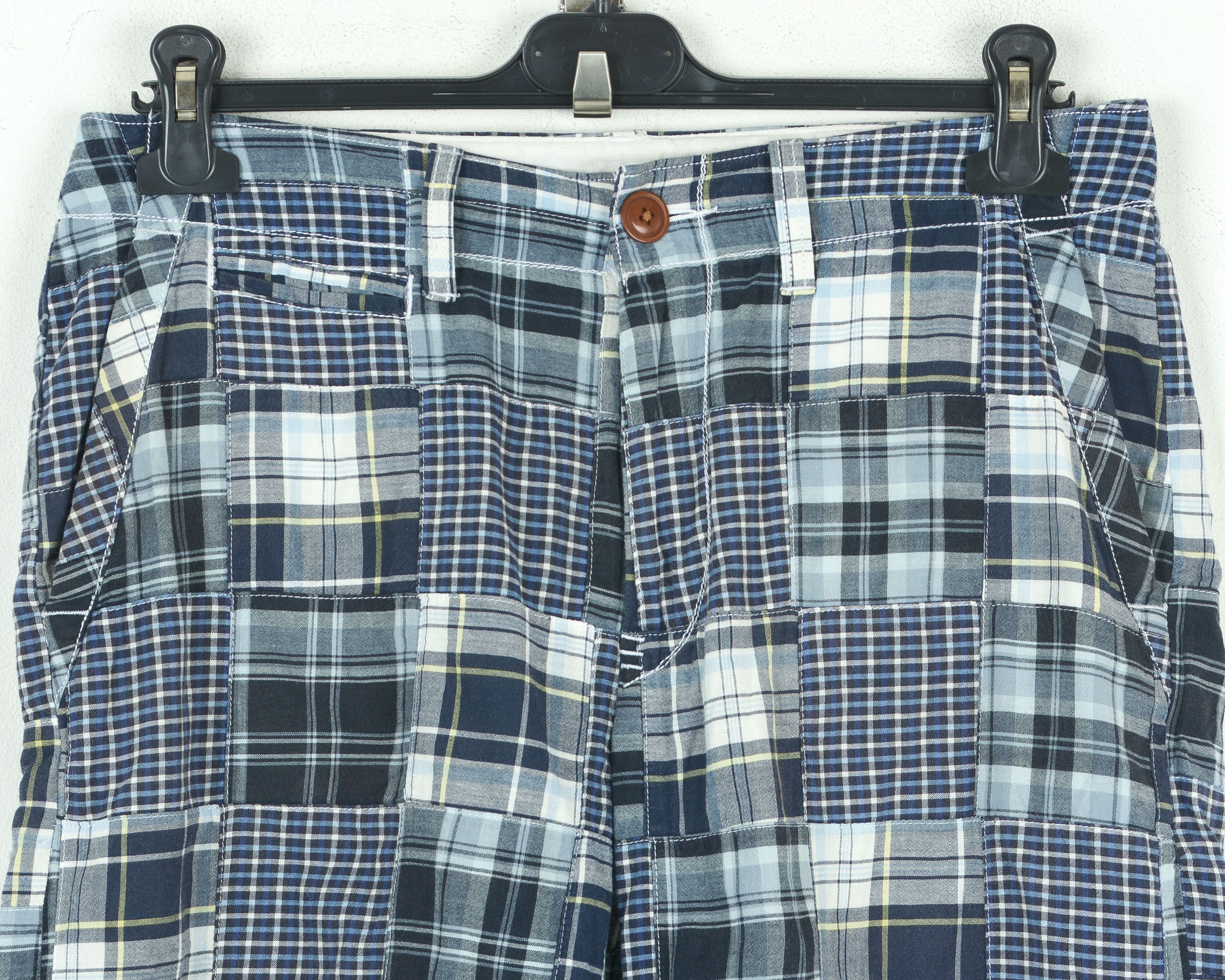 Tommy Hilfiger Mens W30 Shorts Pants Checked Plaid Tartan Bermudas Summer Size US 30 / EU 46 - 2 Thumbnail