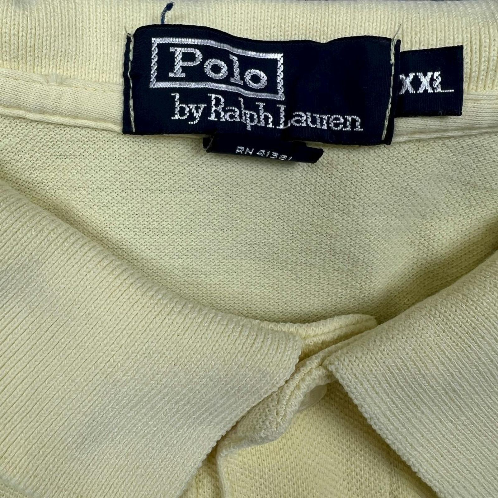 Polo Ralph Lauren × Vintage 90s Polo Ralph Lauren Shirt 2XL Pocket Crest Casual Preppy Size US XXL / EU 58 / 5 - 7 Thumbnail