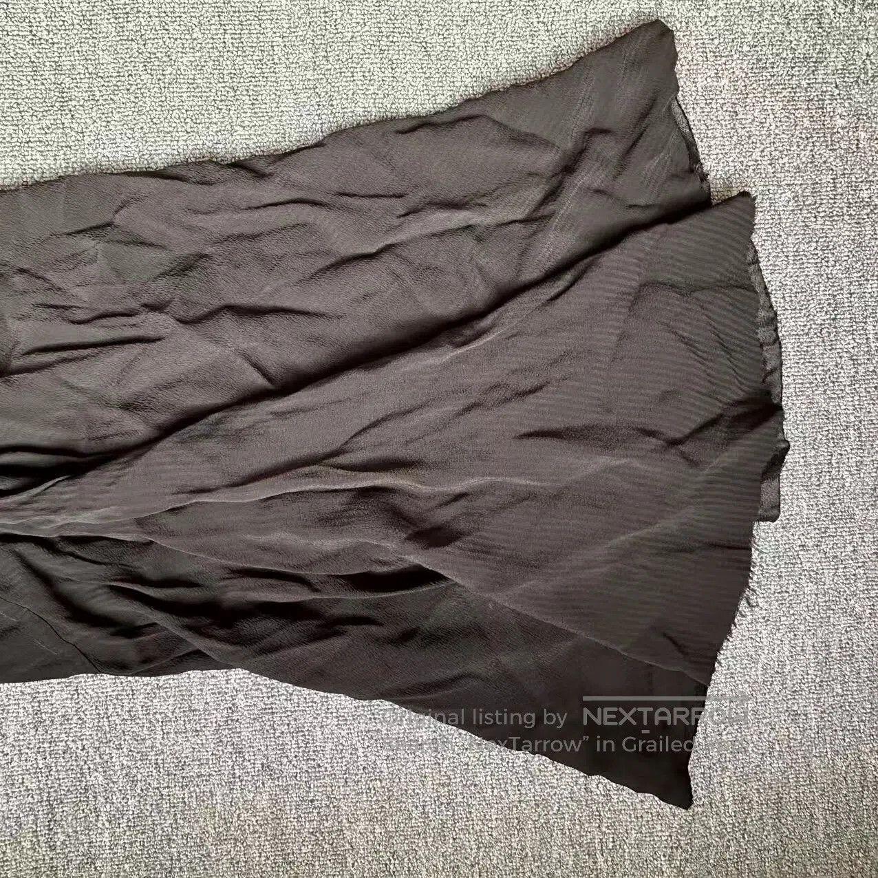 Rick Owens Rick Owens Ruched Corset Black Dress. Size US M / EU 48-50 / 2 - 3 Thumbnail