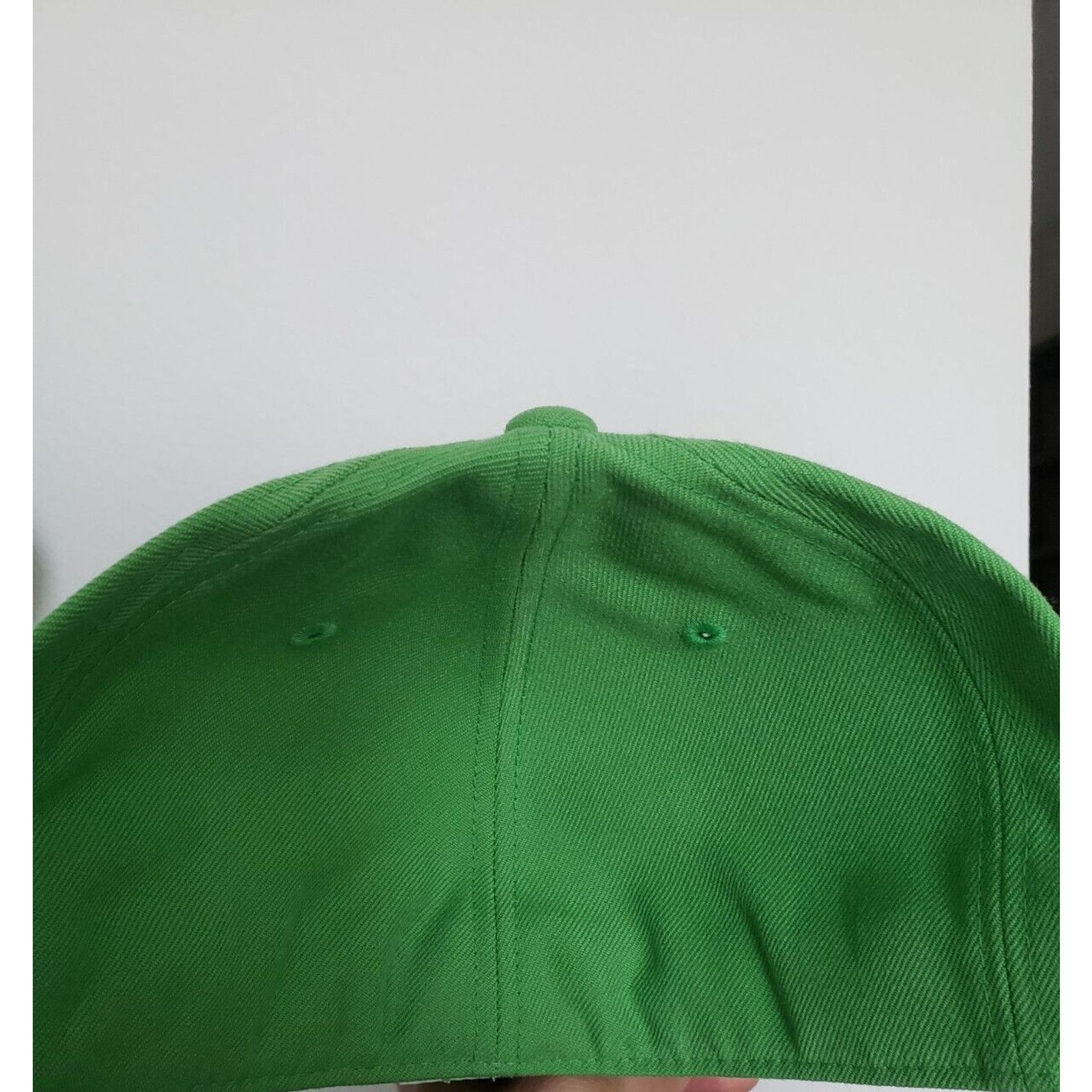 Lids Lids Hat Cap Blank Grandslam Fitted Size 8 Lime Green Size ONE SIZE - 3 Thumbnail