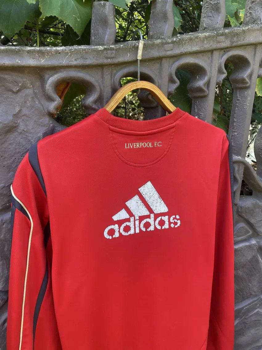 Adidas × Vintage Vintage Adidas Liverpool 2009/2010 Jumper Sweatshirt Size US M / EU 48-50 / 2 - 12 Thumbnail