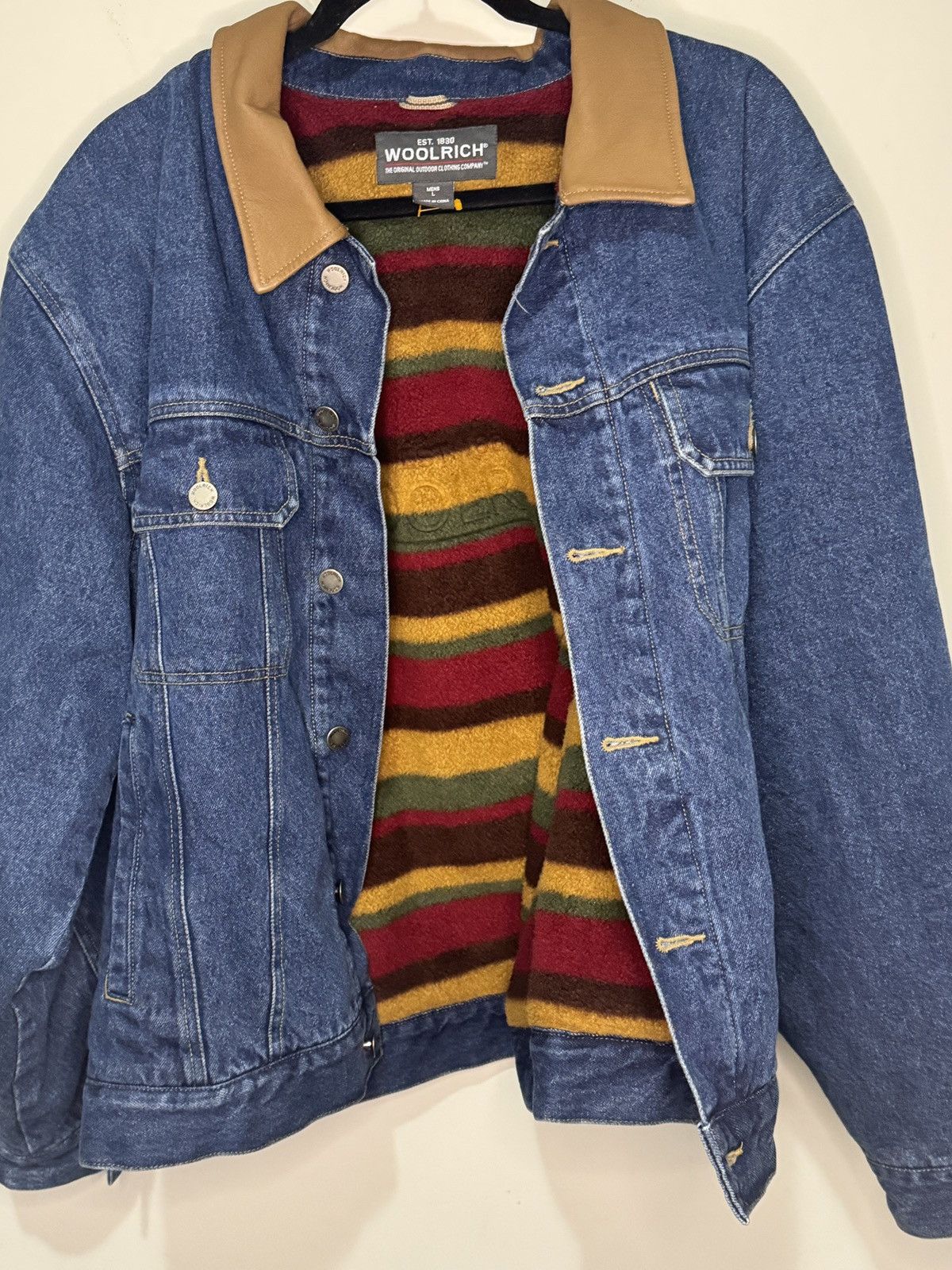 Woolrich Woolen Mills Vintage Woolrich Denim Jacket Size US L / EU 52-54 / 3 - 7 Thumbnail