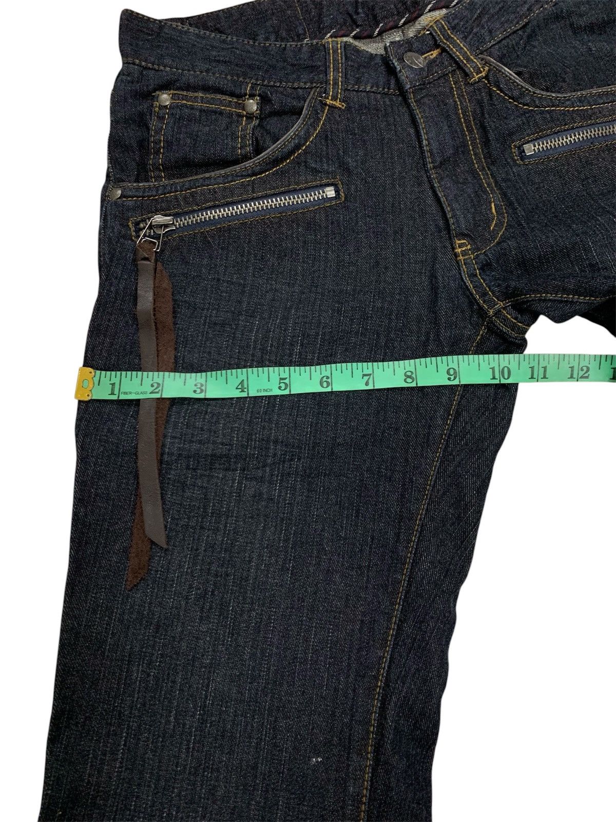 Japanese Brand Custom culture straight cut denim Size US 29 - 5 Thumbnail