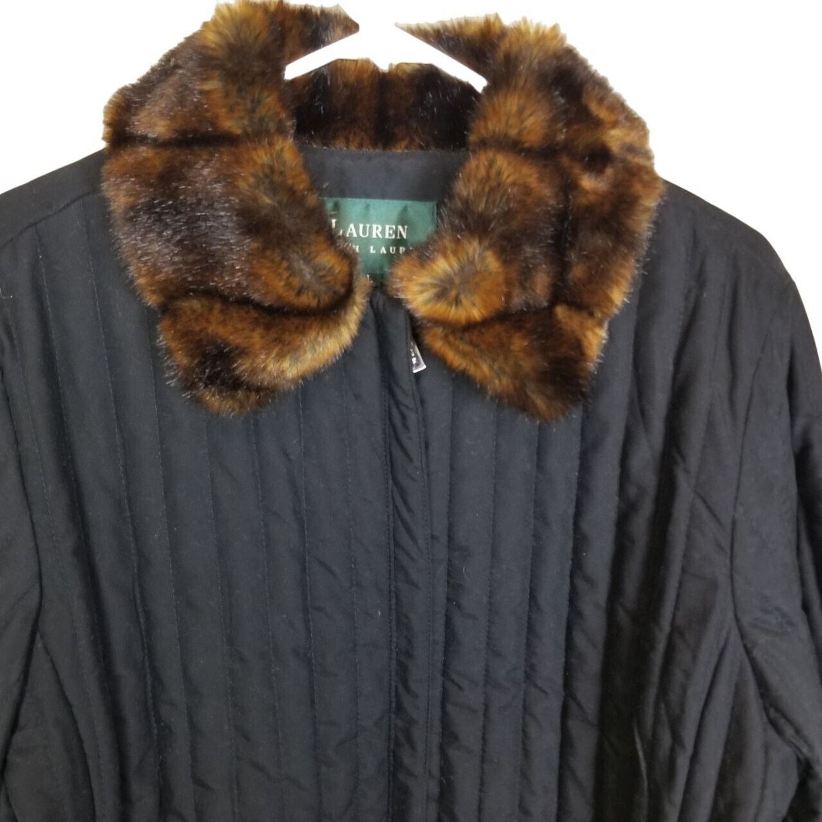 Lauren Ralph Lauren Lauren Ralph Lauren Womens Quilted Full Zip Jacket Size L Size L / US 10 / IT 46 - 2 Thumbnail