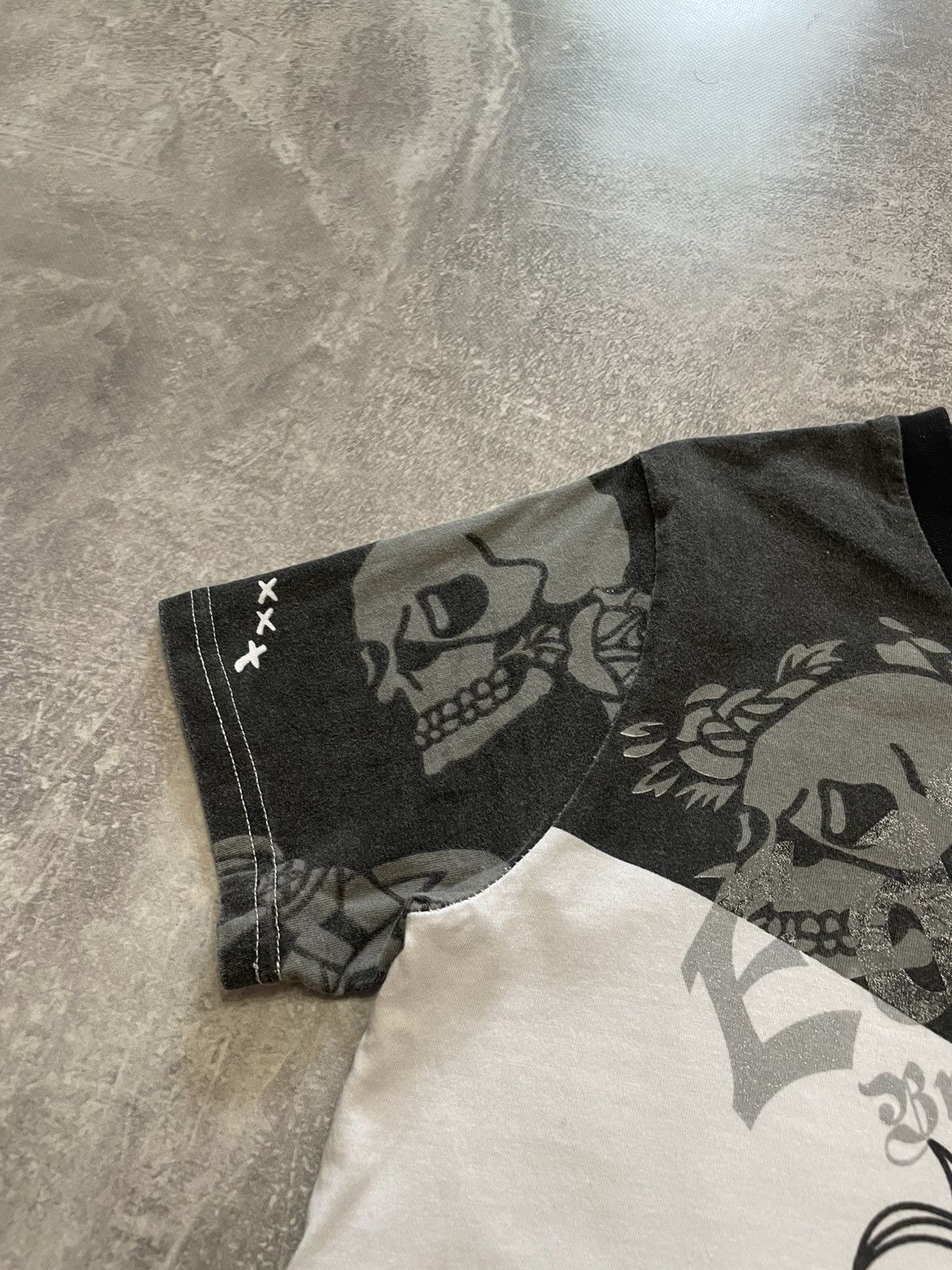 Christian Audigier × Ed Hardy Vintage Ed Hardy Skulls T-Shirt Y2K Size US M / EU 48-50 / 2 - 7 Thumbnail