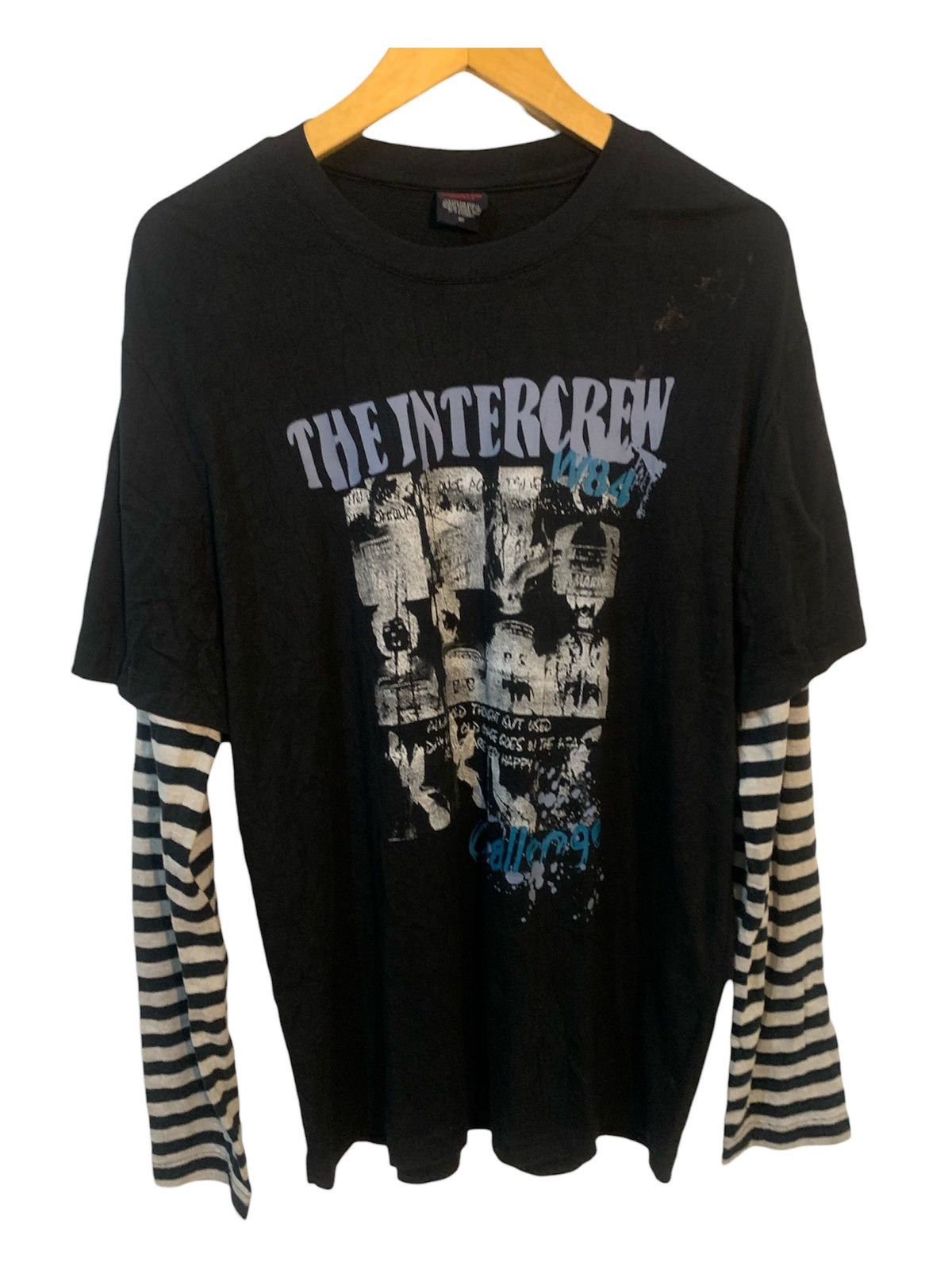 Hysteric Glamour × If Six Was Nine × Le Grande Bleu (L.G.B.) Japanese poem double layer skateboard style Size US XL / EU 56 / 4 - 1 Thumbnail