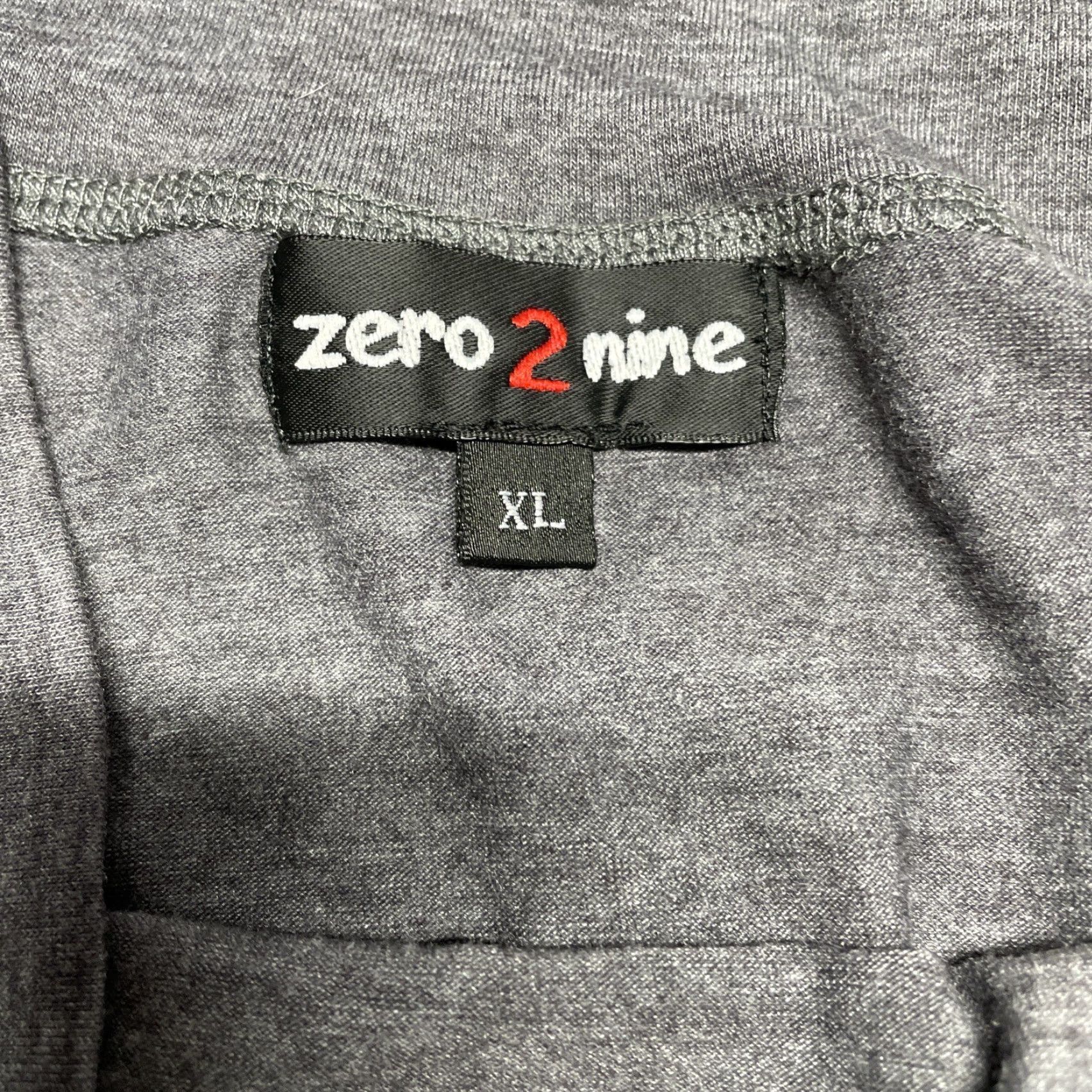 Vintage ZERO A-Line Skirt Juniors XL Gray Knee Length Womens Size 40" / US 18 - 2 Thumbnail