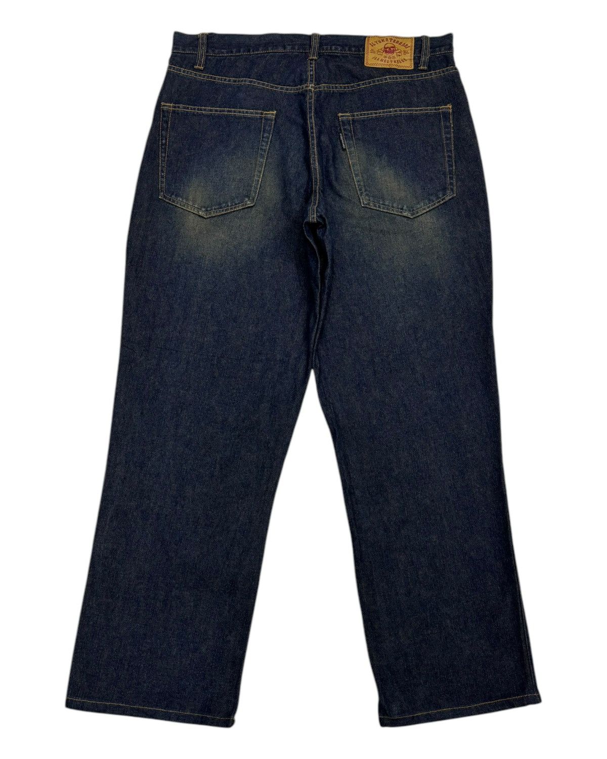 If Six Was Nine × Japanese Brand × Le Grande Bleu (L.G.B.) Sly Skateboards Baggy Jeans Rusty Distressed Style Jean Size US 36 / EU 52 - 2 Thumbnail