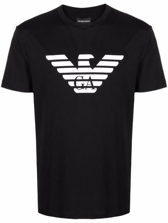 Emporio Armani EMPORIO ARMANI Men T-Shirts 8N1TN5 1JPZZ0022 Black Size US XL / EU 56 / 4 - 1 Thumbnail
