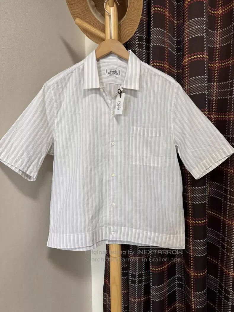 Hermes Hermes Linen jacket shirt, 20% linen + 80% cotton. Size US XXS / EU 40 - 1 Thumbnail