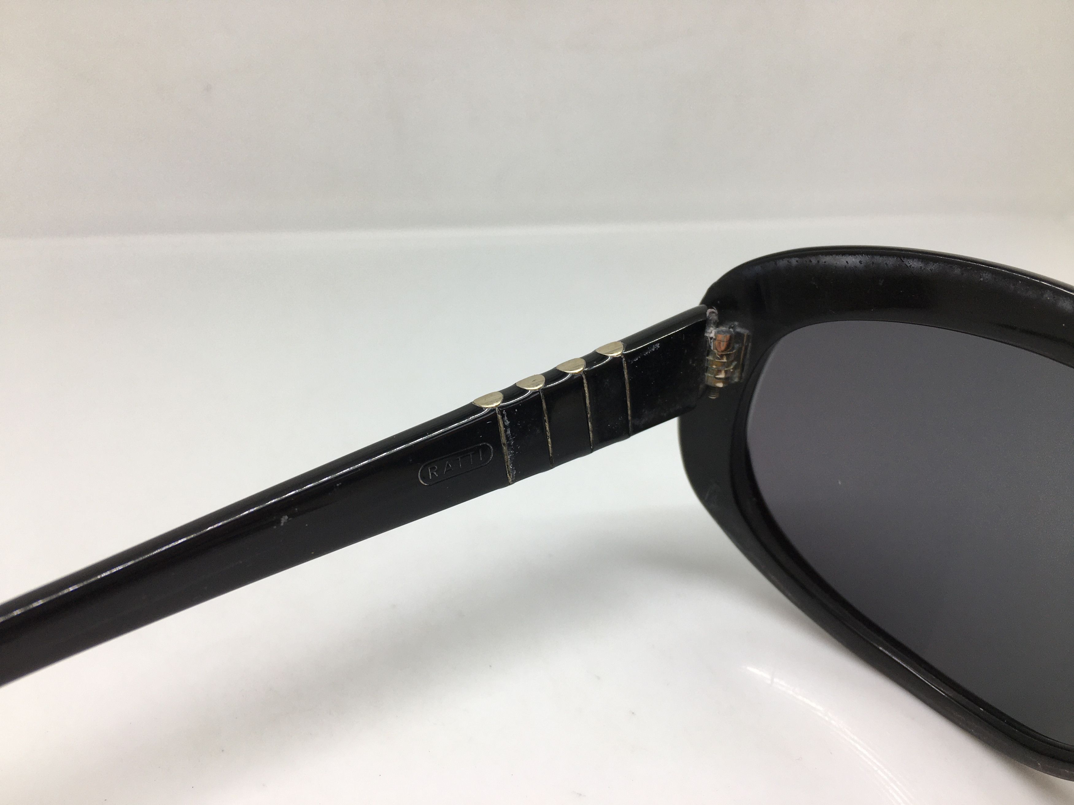 Persol Vintage 60s Persol 6260 Handmade Black Acetate Sunglasses Size ONE SIZE - 6 Thumbnail